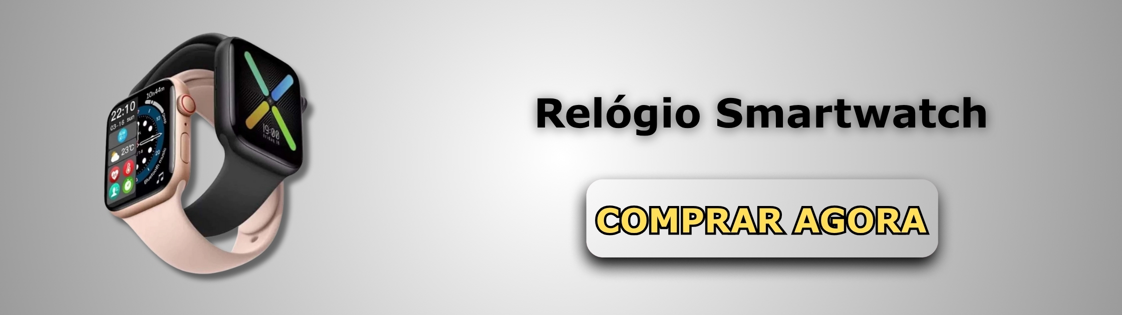 Relógio Smartwatch Banner de Vendas