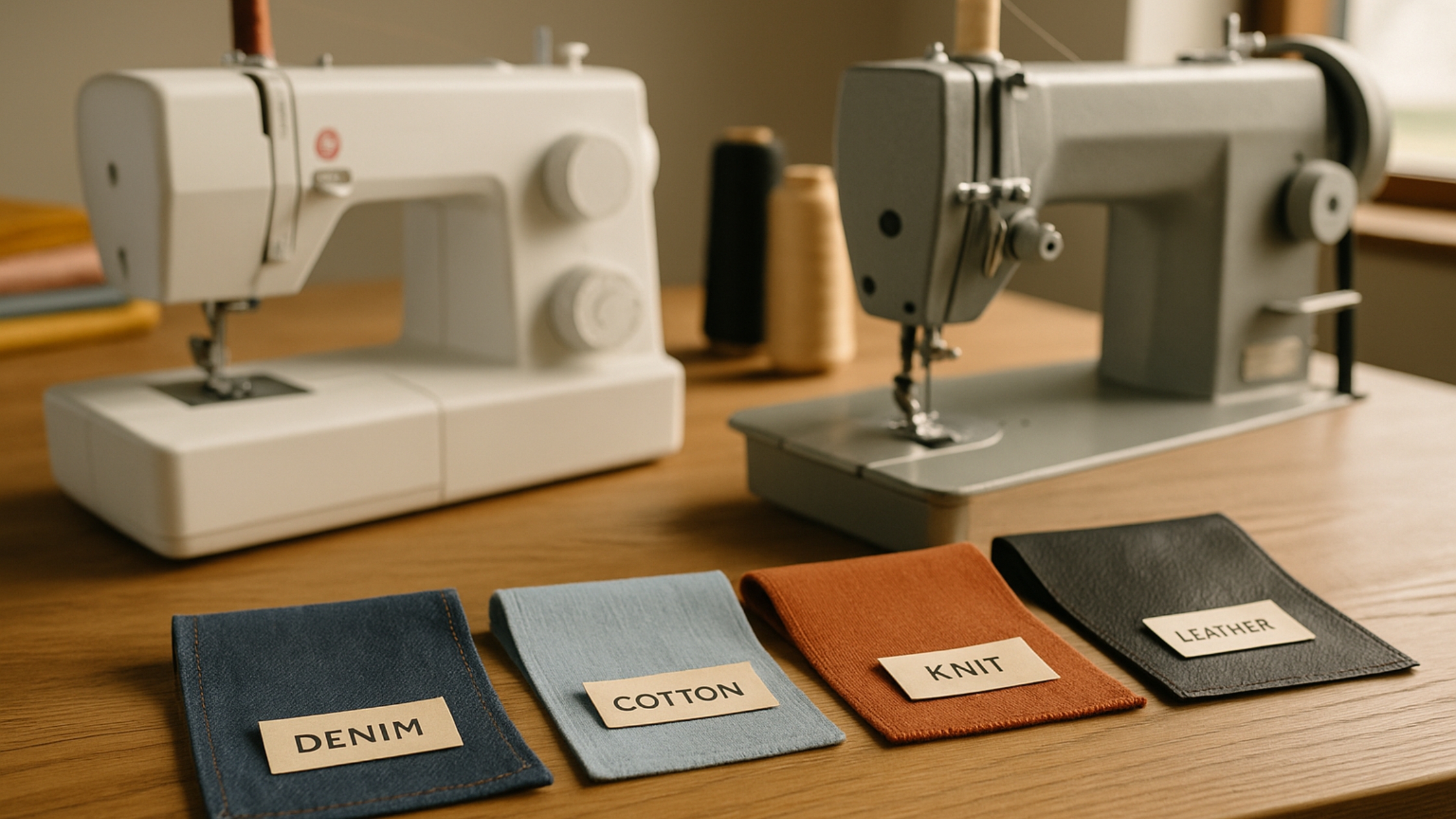 Tecidos Ideais para Cada Tipo de Máquina