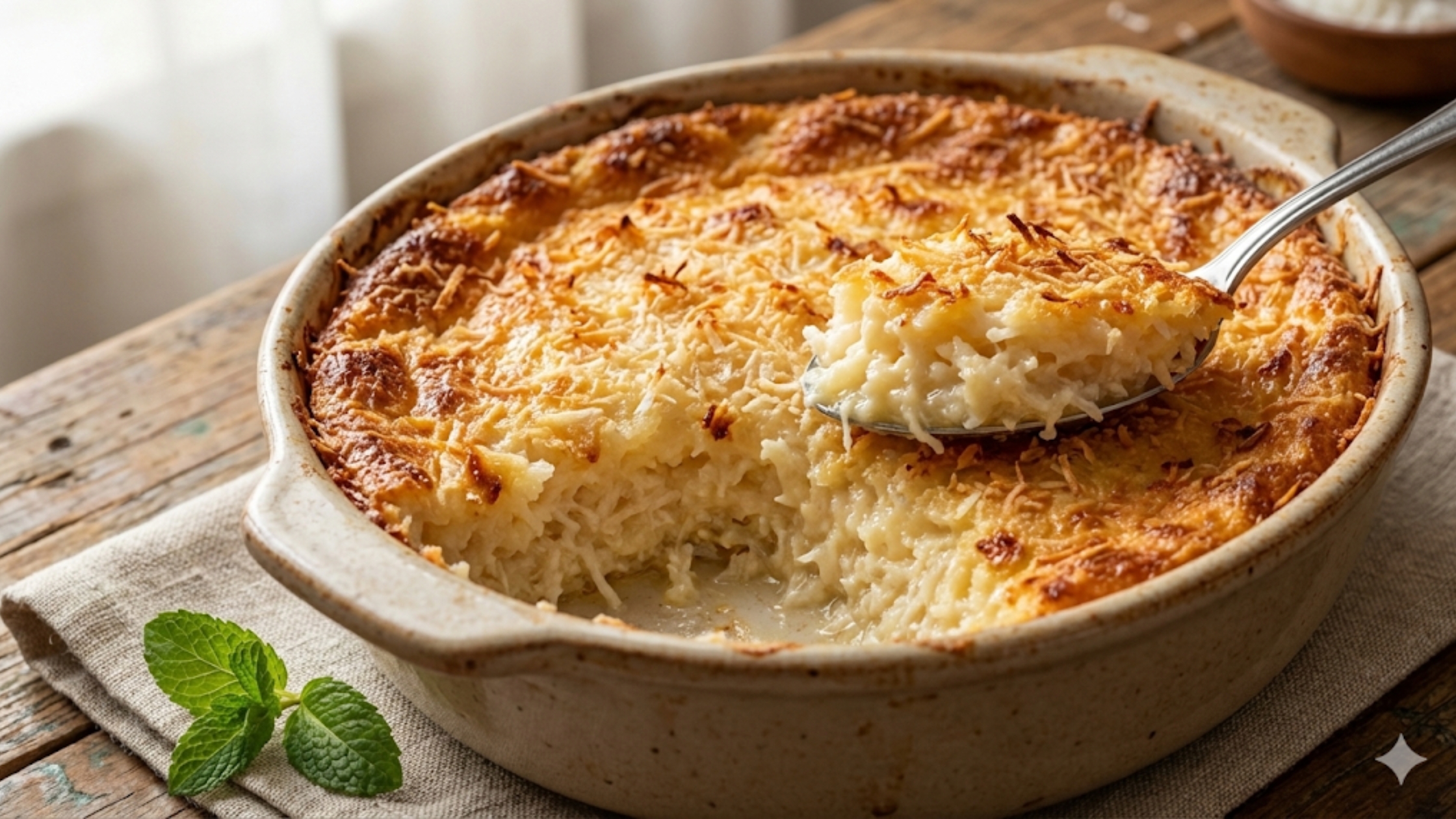 Cocada de Forno Fácil e Rápida