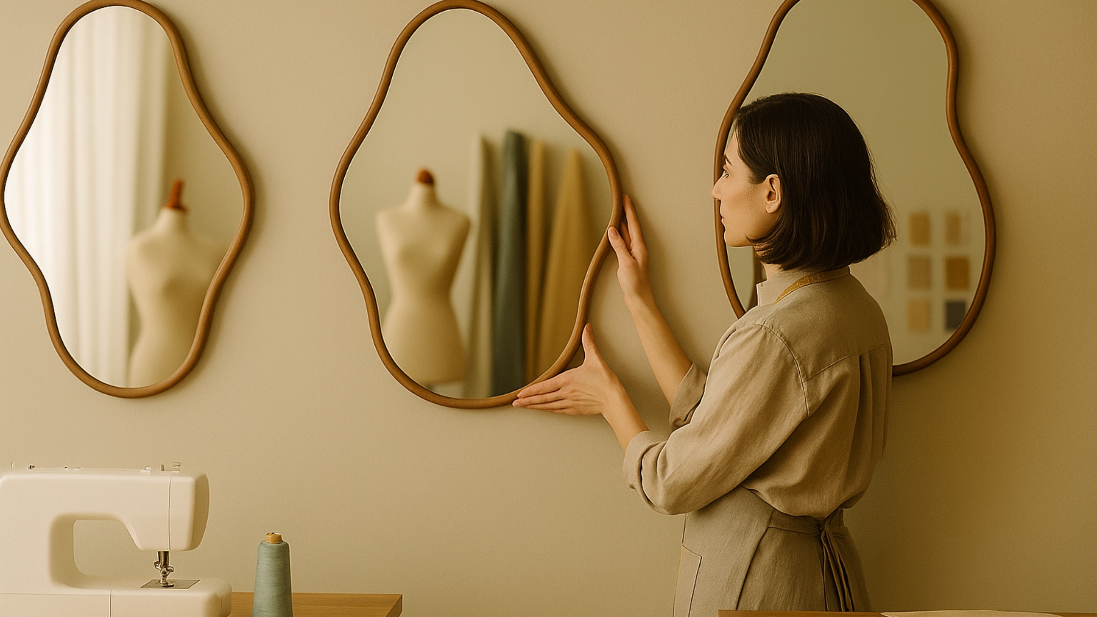 Como Escolher o Espelho Orgânico Ideal para Seu Ateliê