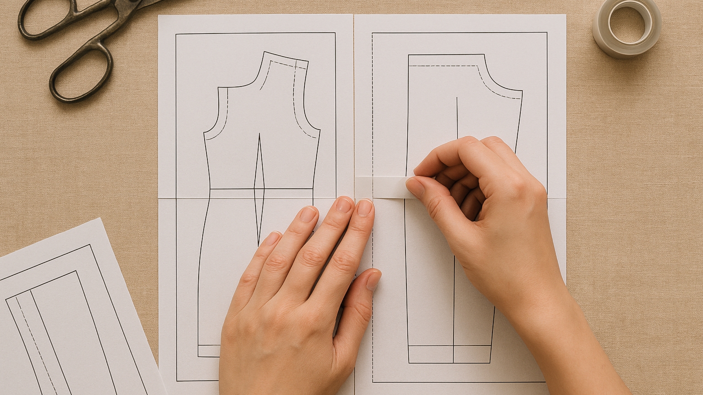 Como Montar um Molde Digital em PDF