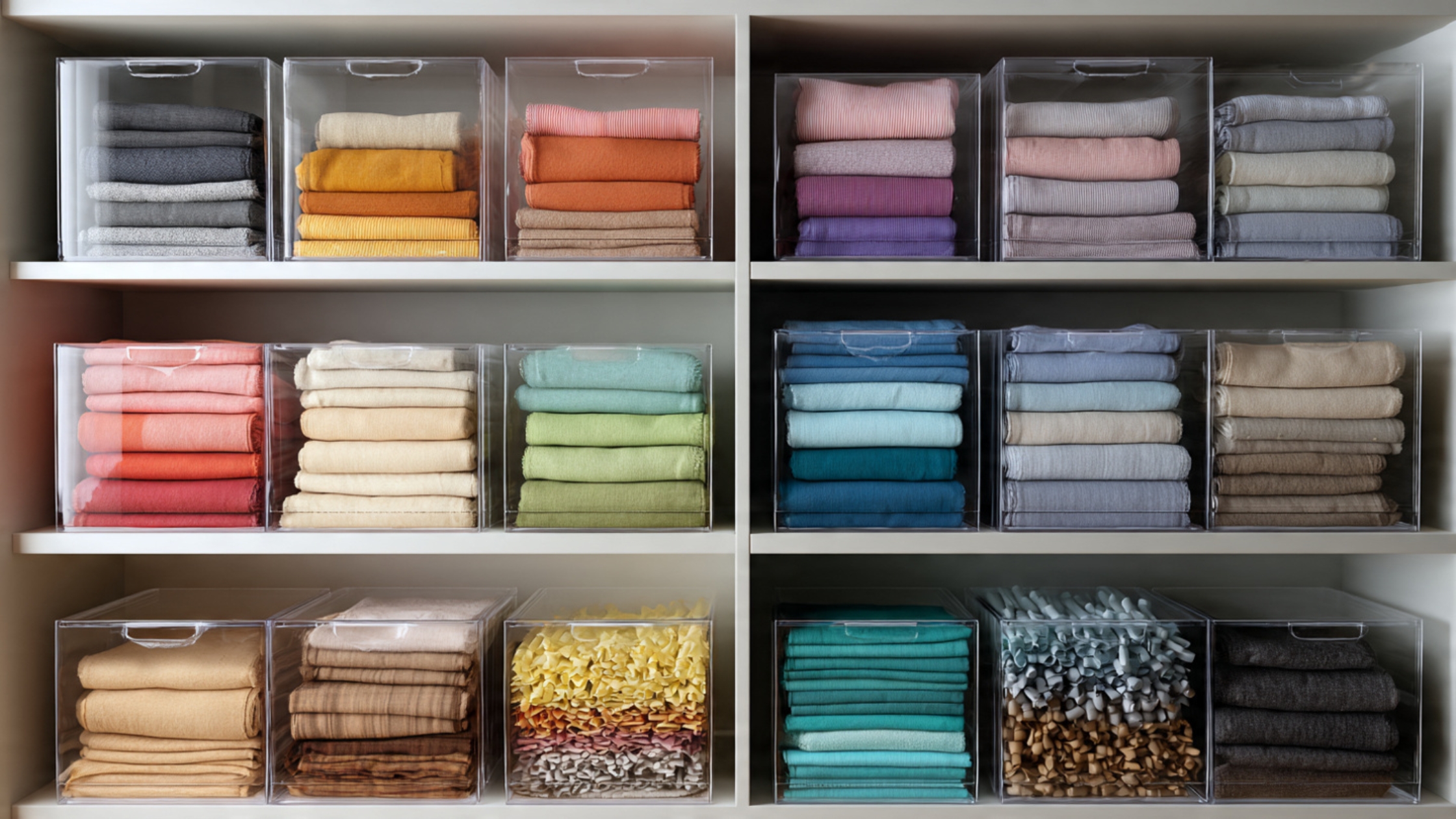 Como Organizar Tecidos de Forma Inteligente