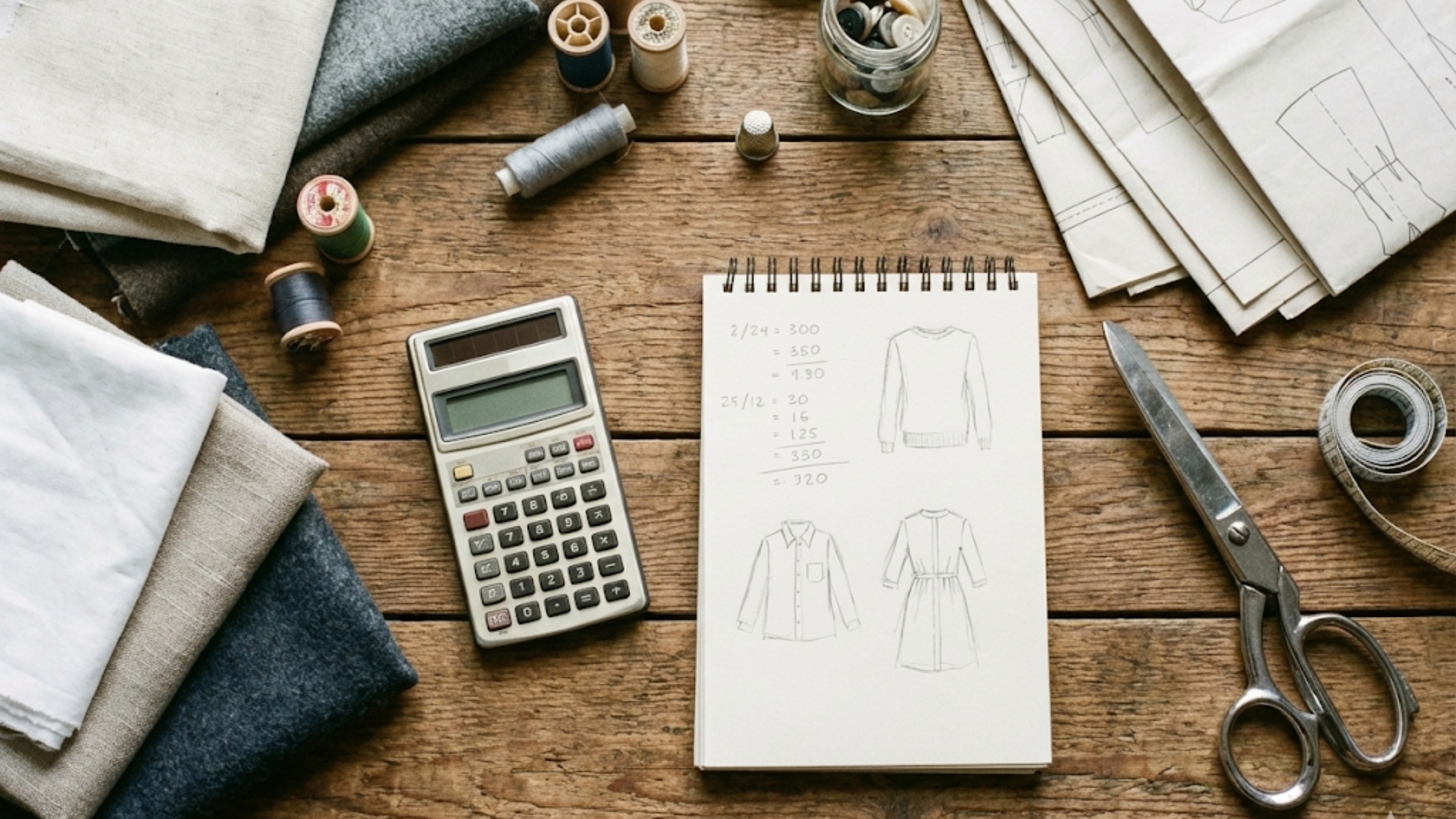 Como definir preços de roupas artesanais