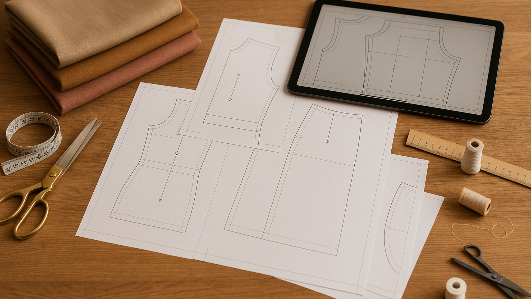 Conclusão — Moldes digitais são indicados para iniciantes