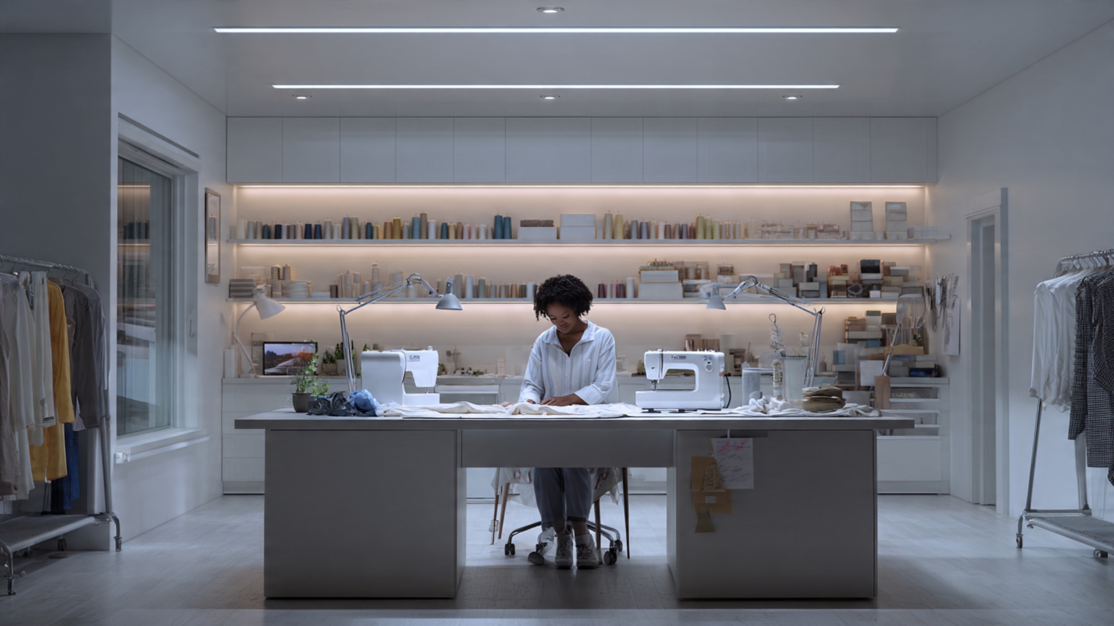 Considerações Finais A iluminação ideal para o ateliê