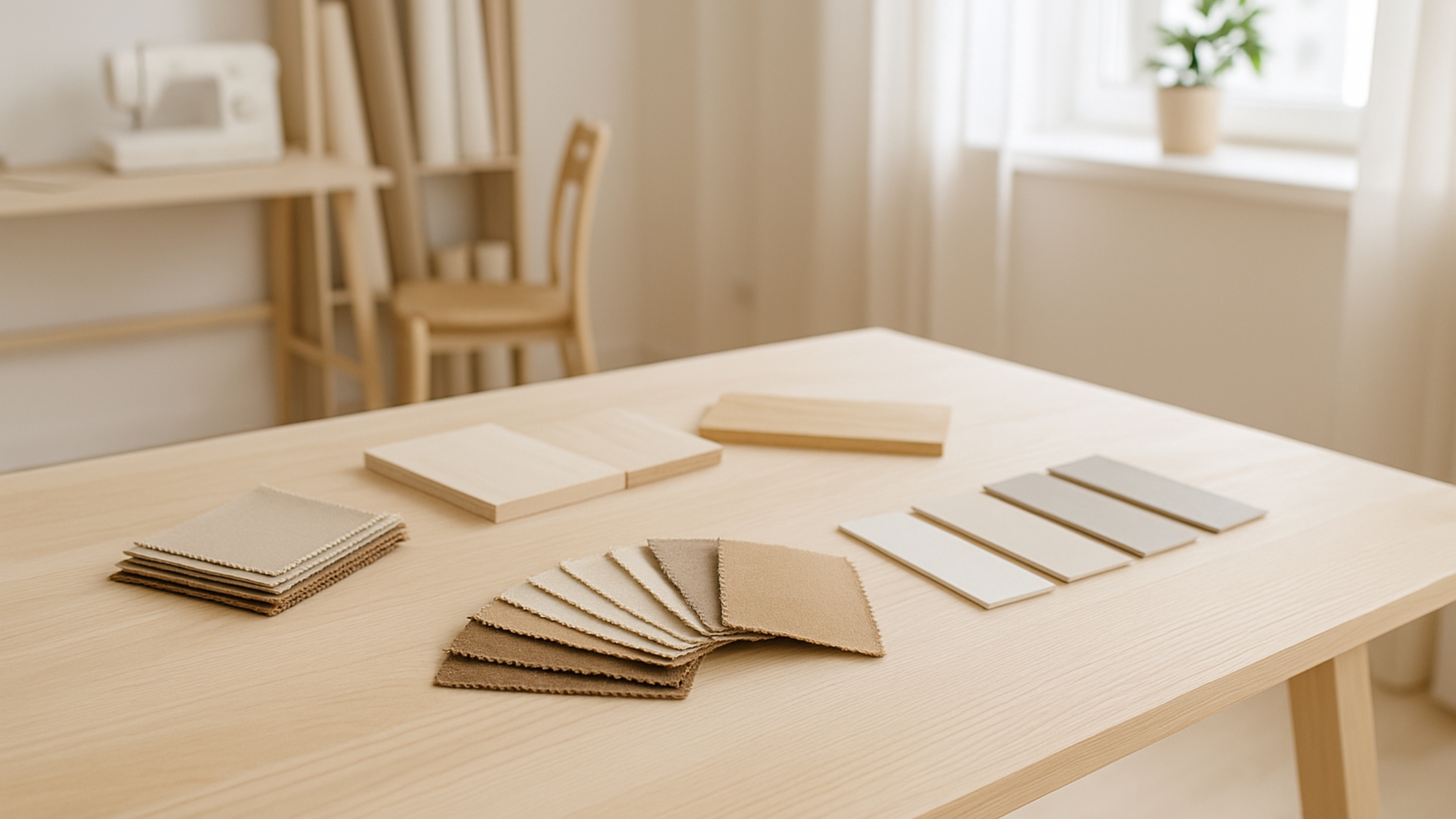 Escolha da Paleta de Cores e Materiais