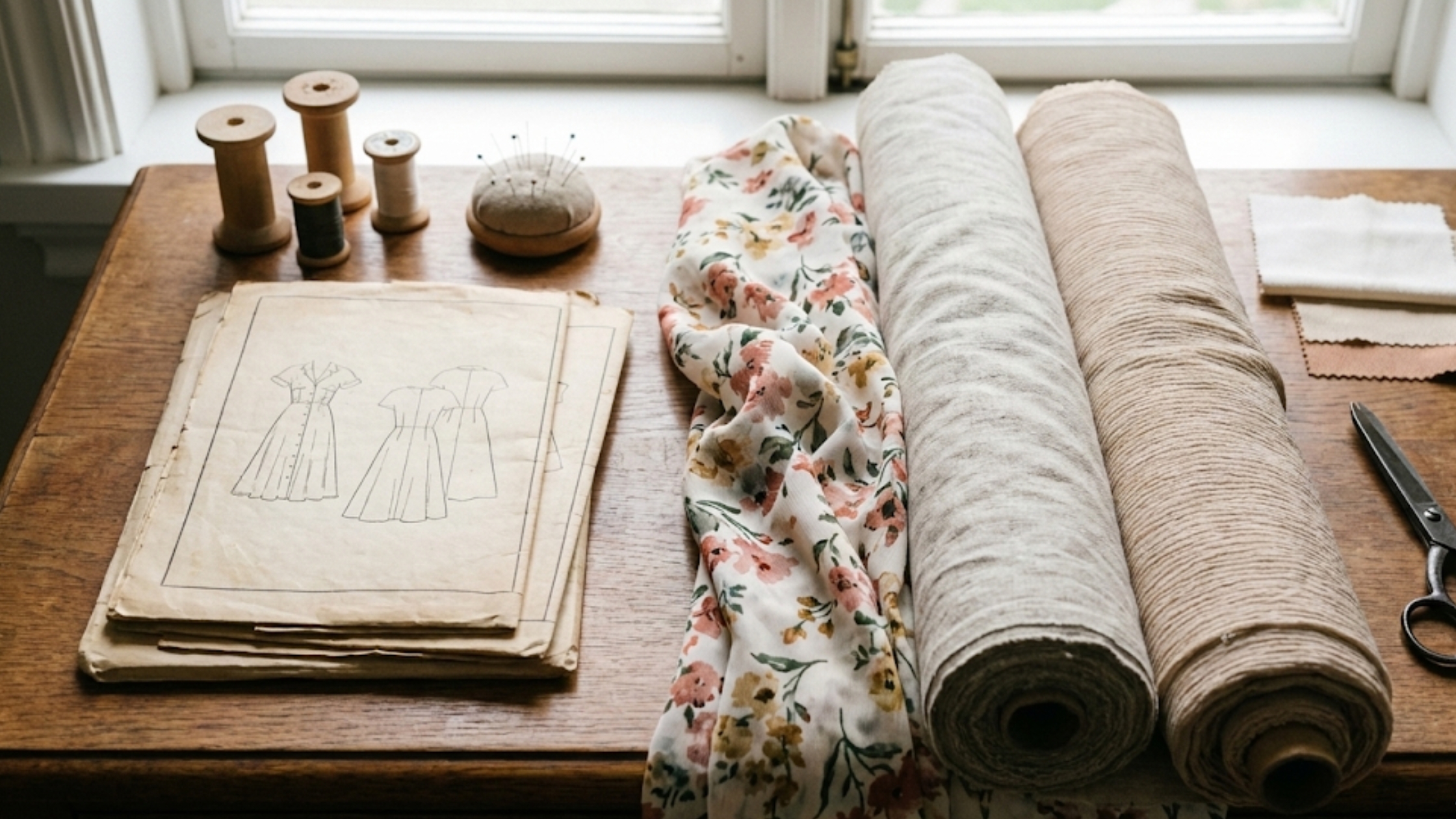 Escolhendo o molde e o tecido ideais