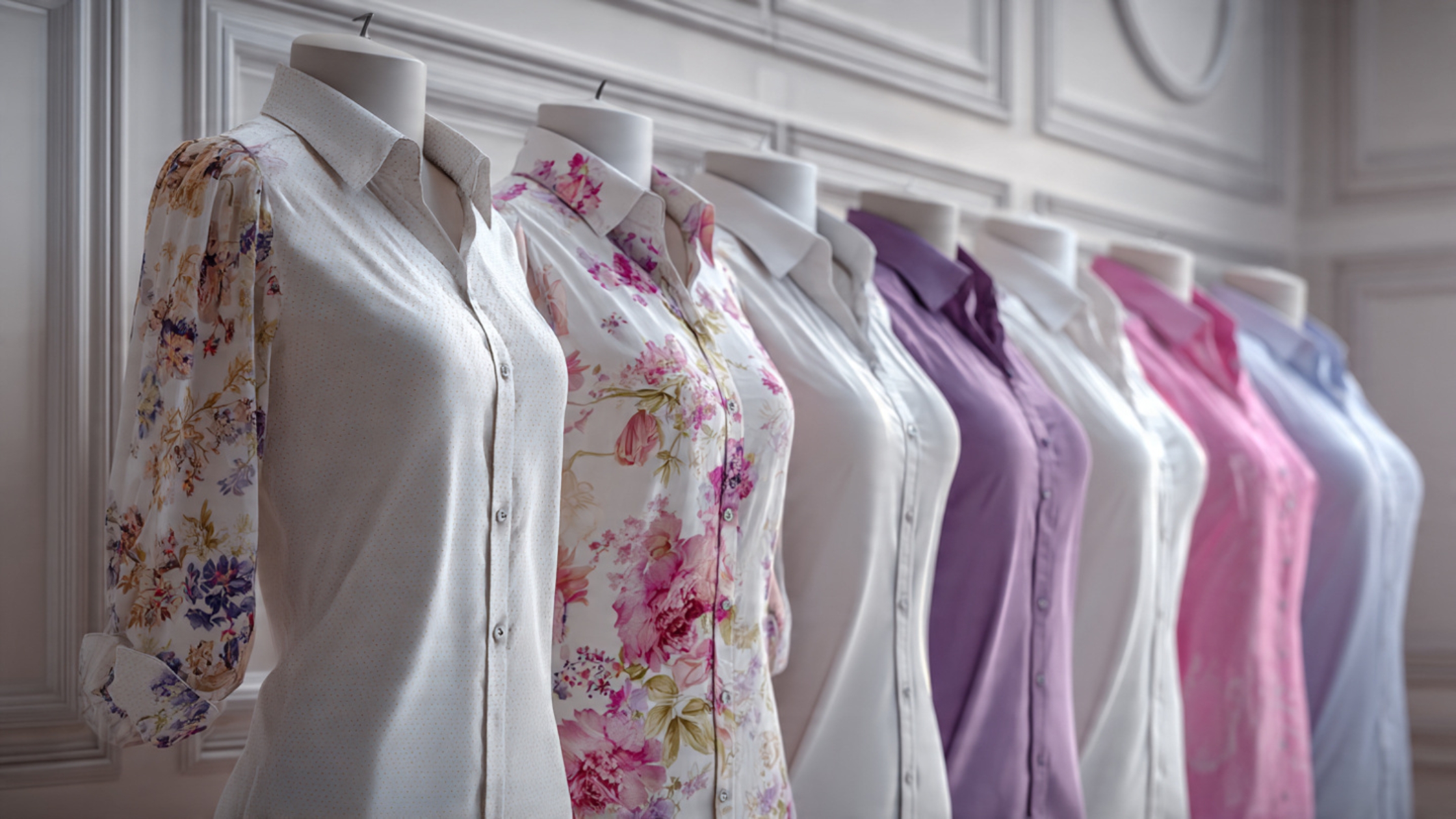 Modelos de Camisa Social Feminina Manga 34