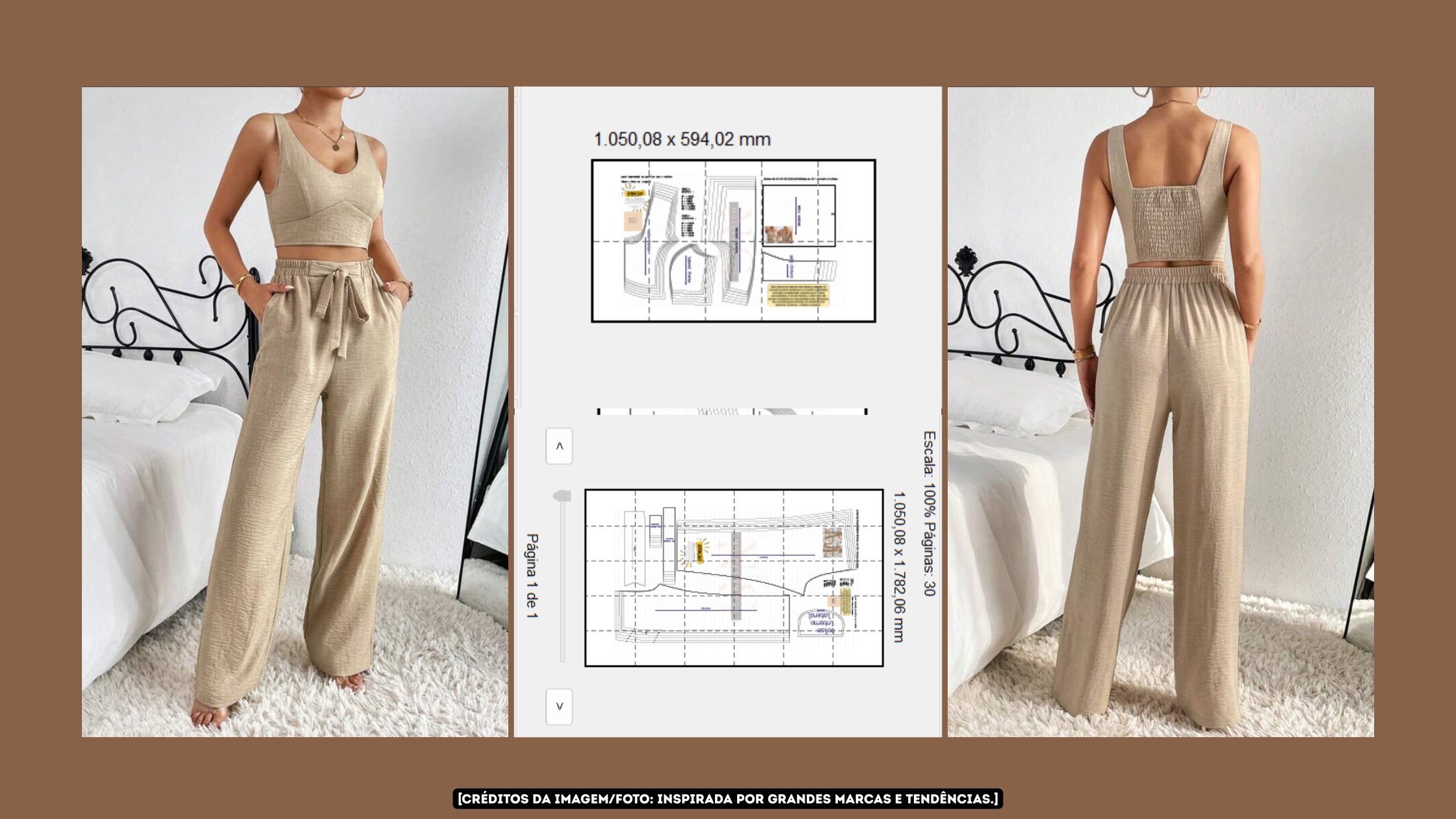 Molde em PDF – Conjunto Ana Clara (PP ao XG) Banner