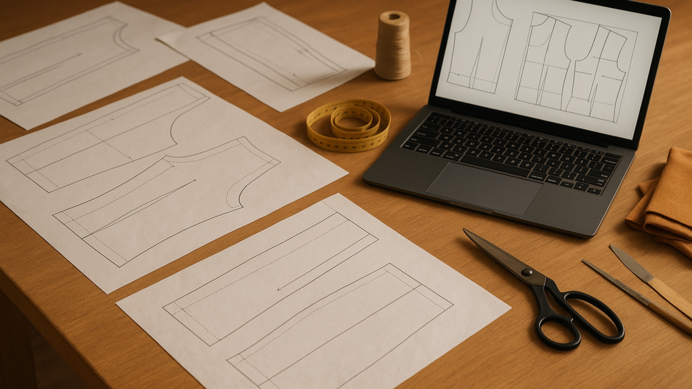 Moldes digitais são indicados para iniciantes