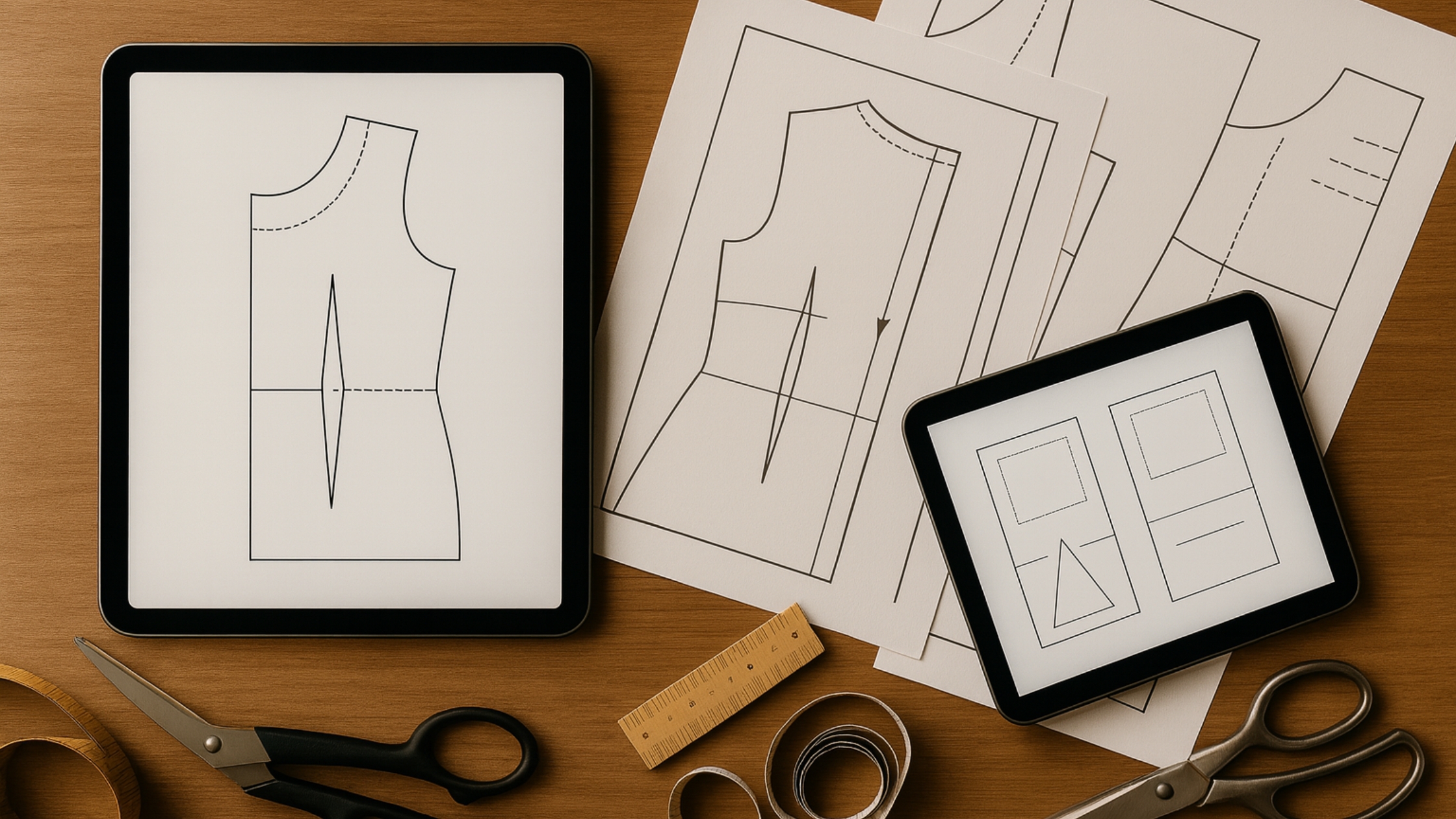 Moldes digitais são mais fáceis que moldes impressos