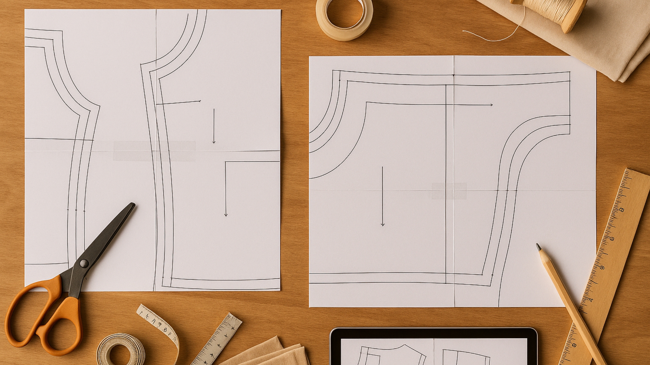 O que pode dar errado na impressão de moldes PDF (e como evitar)