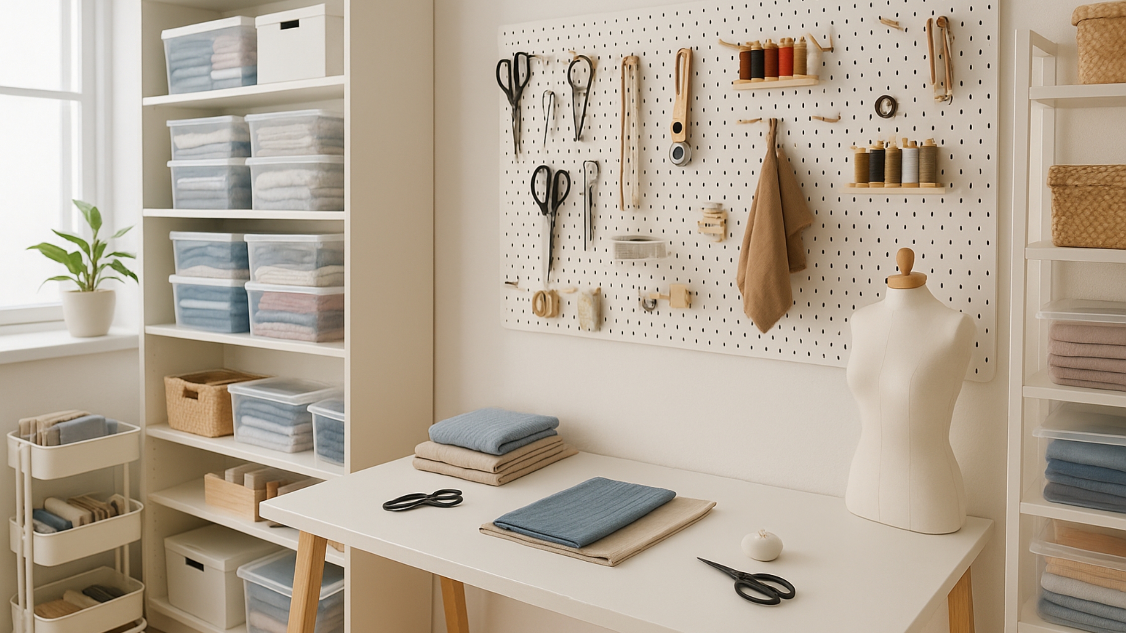 Organização de Materiais Como Deixar o Ateliê Sempre Pronto para Criar