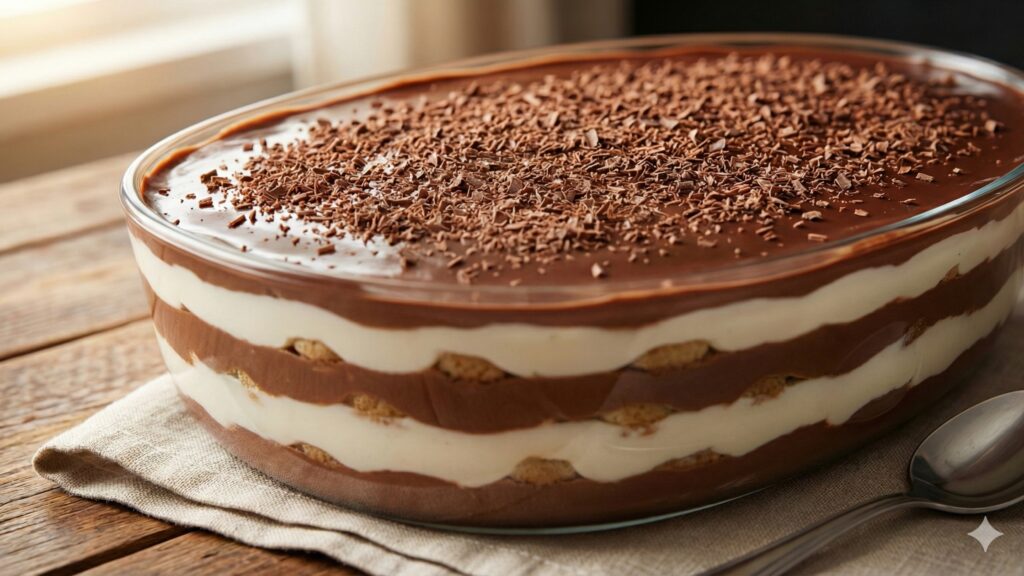 Pavê Clássico de Chocolate