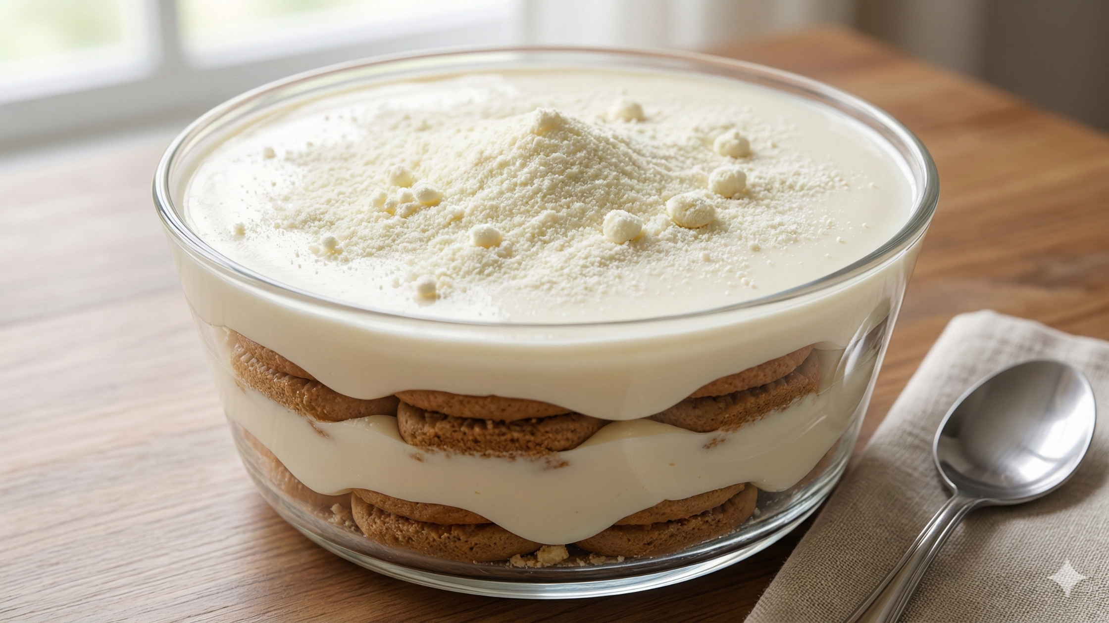 Pavê de Leite Ninho Gelado