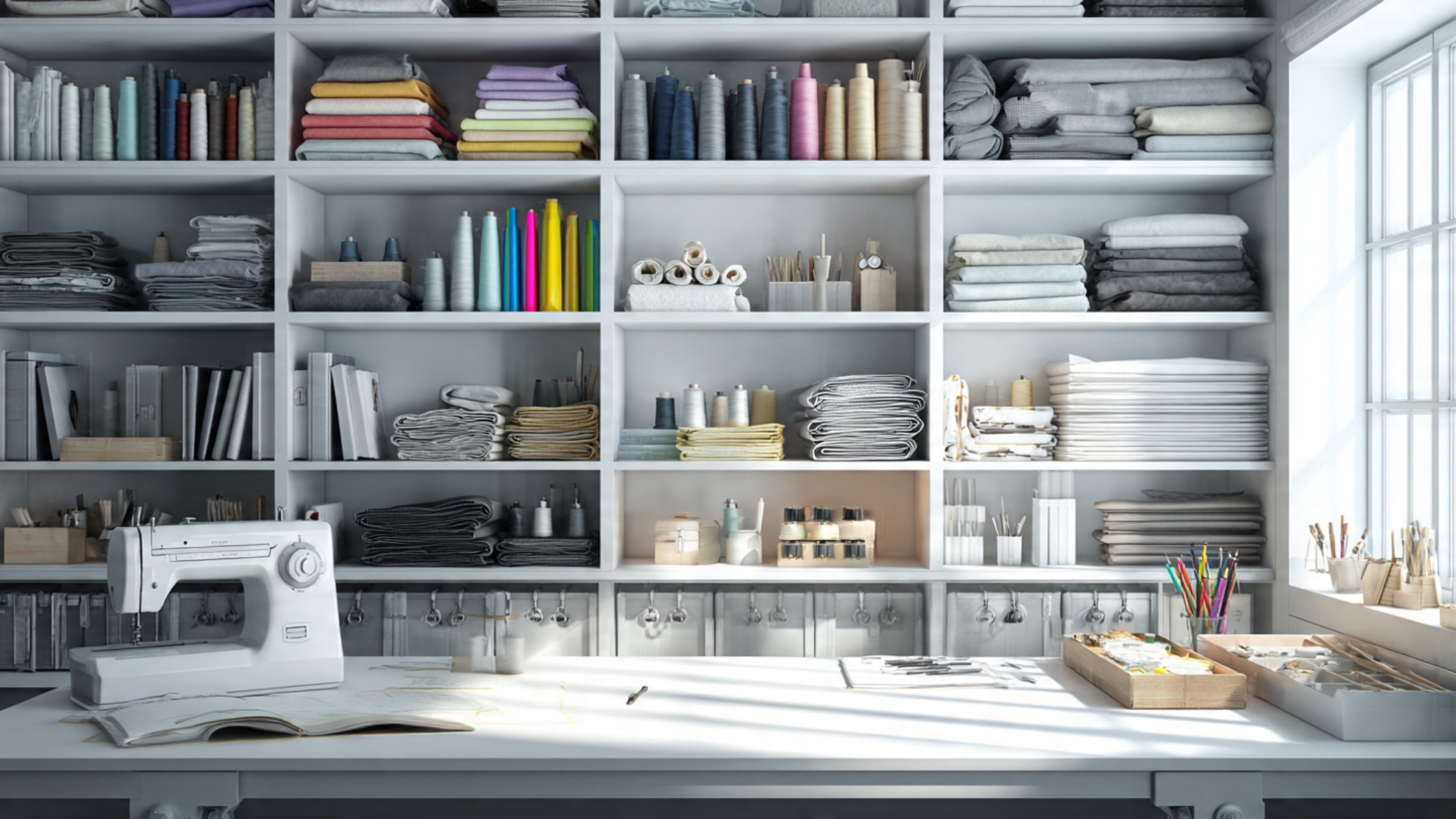 Por Que a Organização do Ateliê é Tão Importante