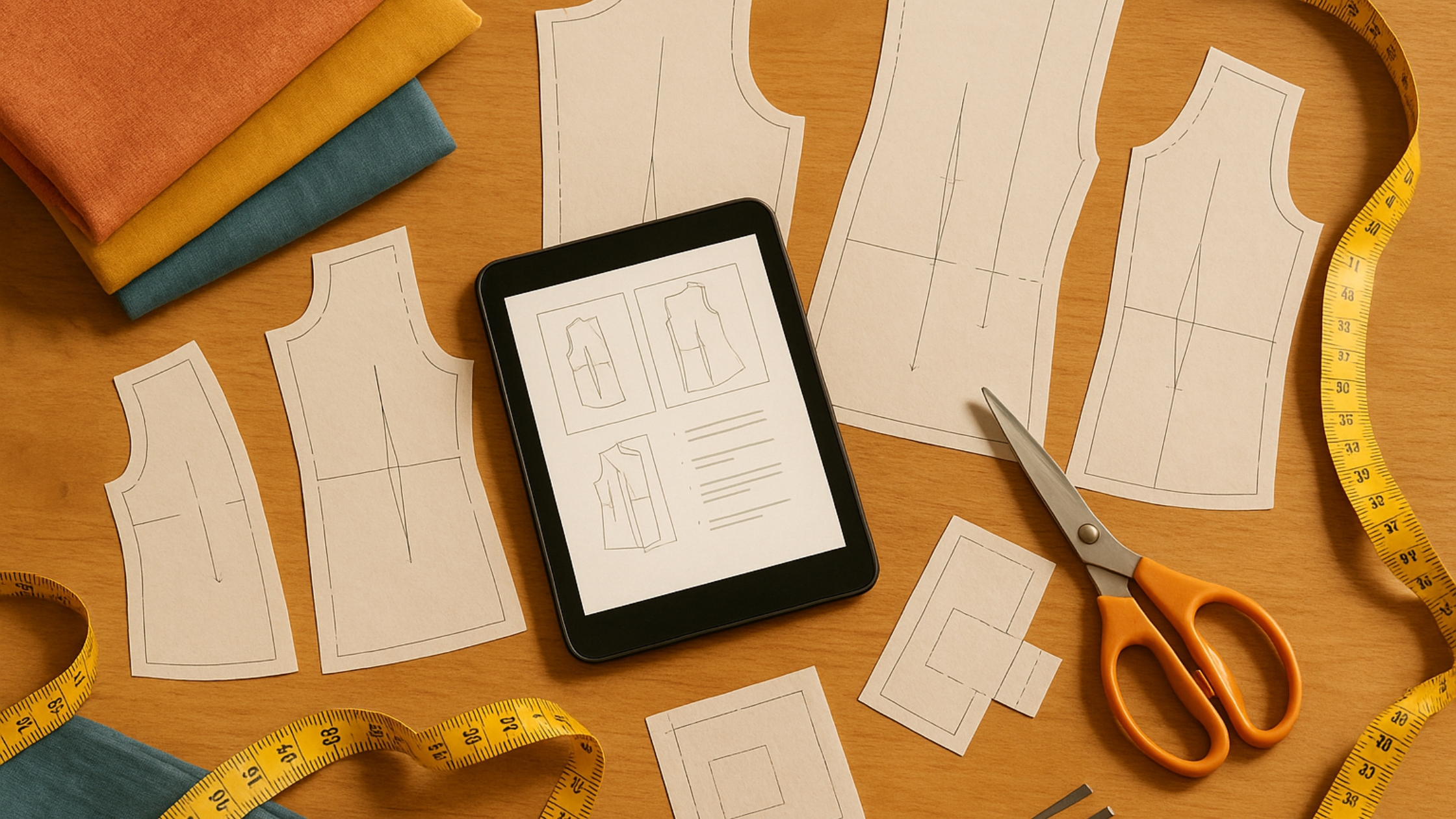 Por que moldes digitais são ideais para quem está começando