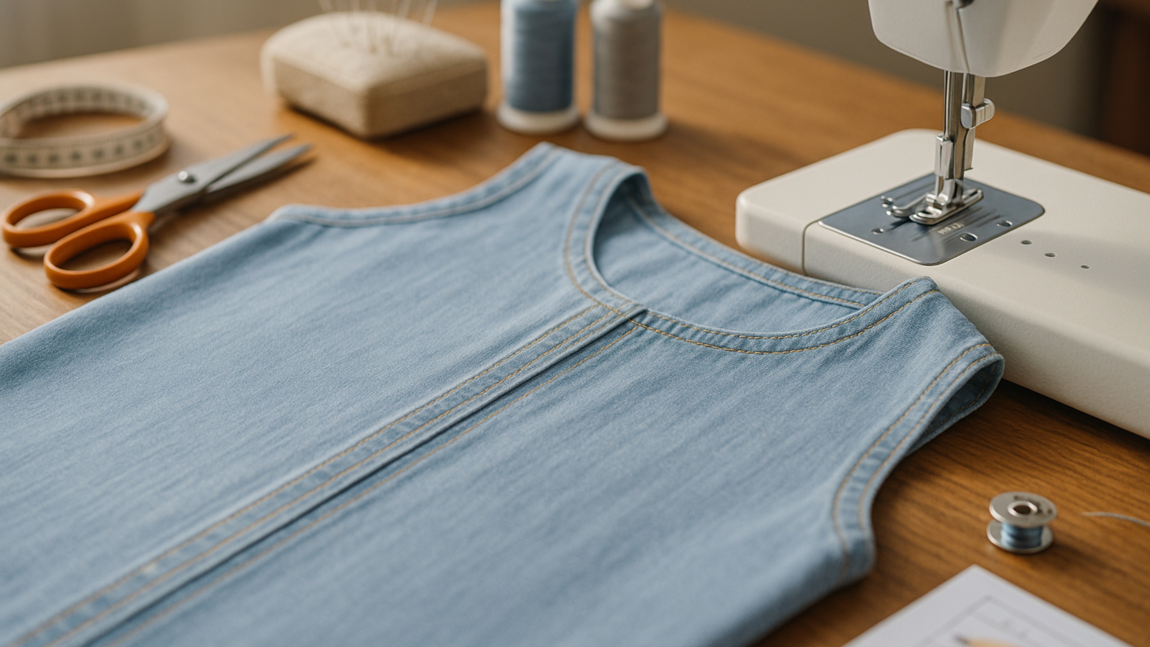 Por que o acabamento é tão importante no jeans leve