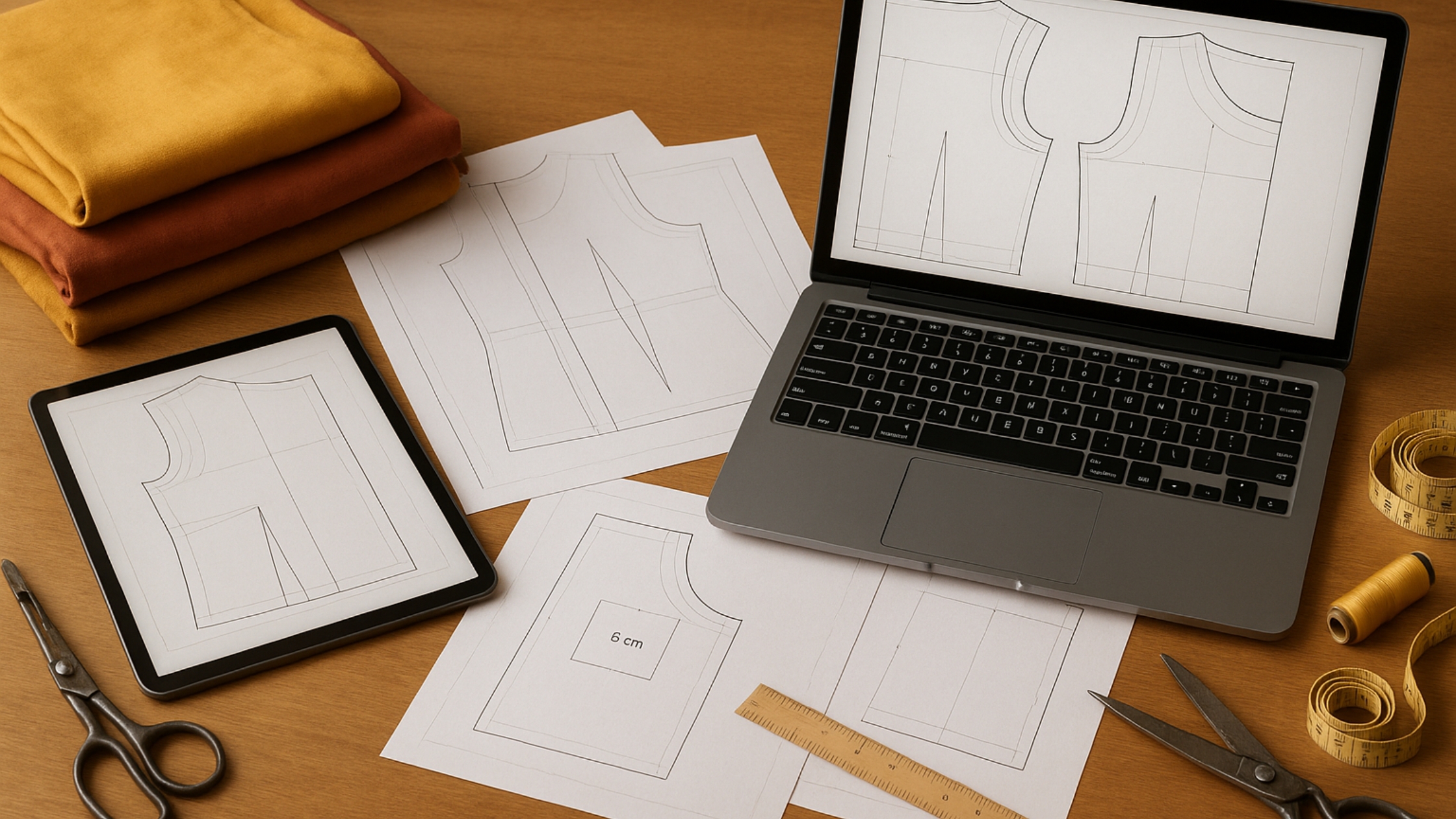 Posso ajustar o molde ao meu tamanho Guia Completo para Costureiras