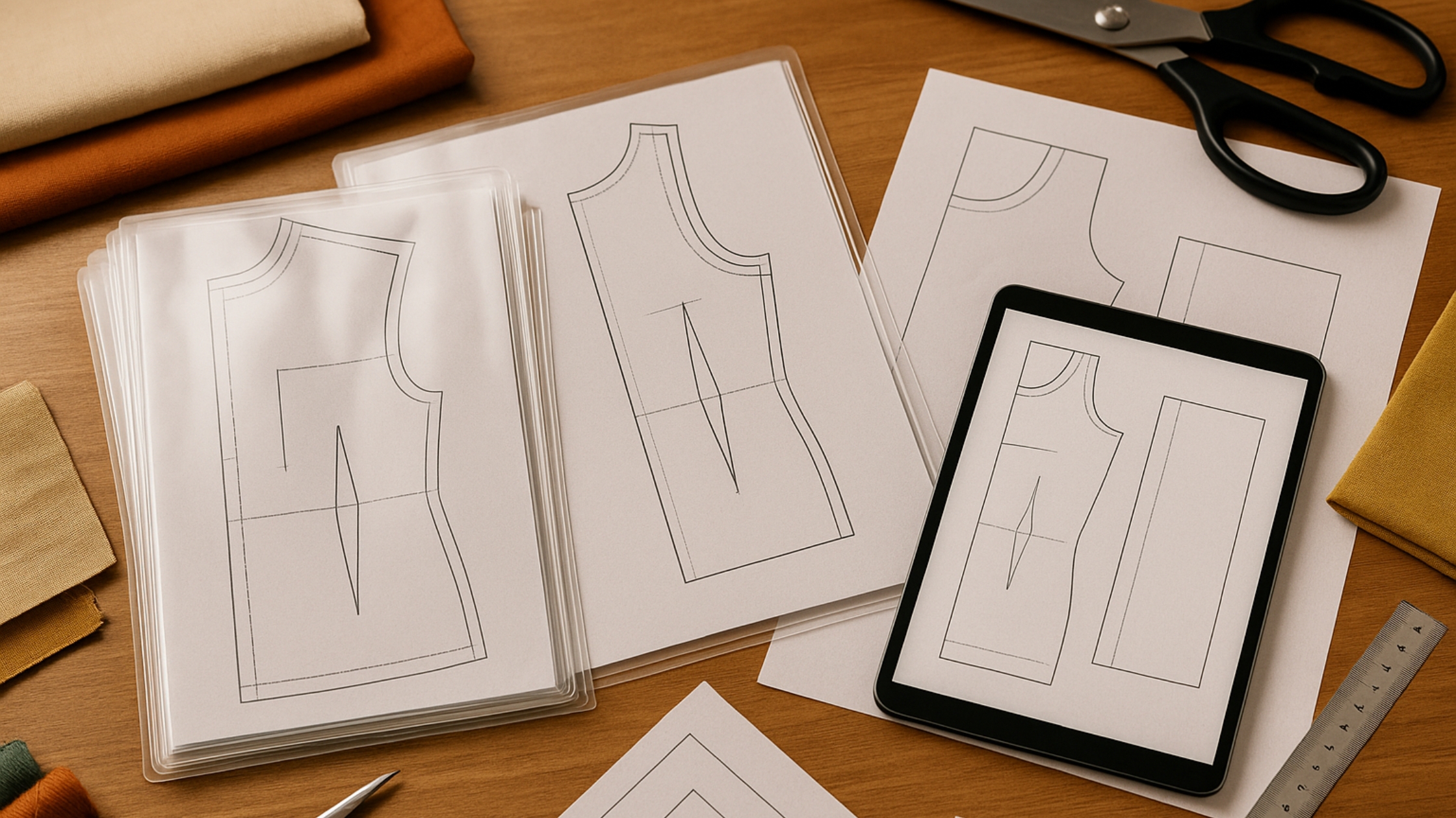 Posso plastificar moldes impressos para durar mais