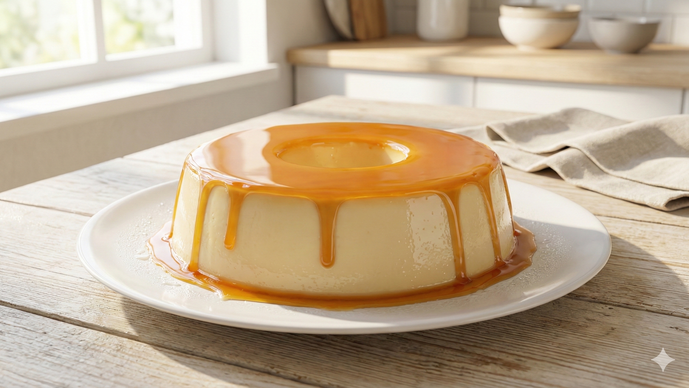 Pudim de Leite Condensado sem Forno