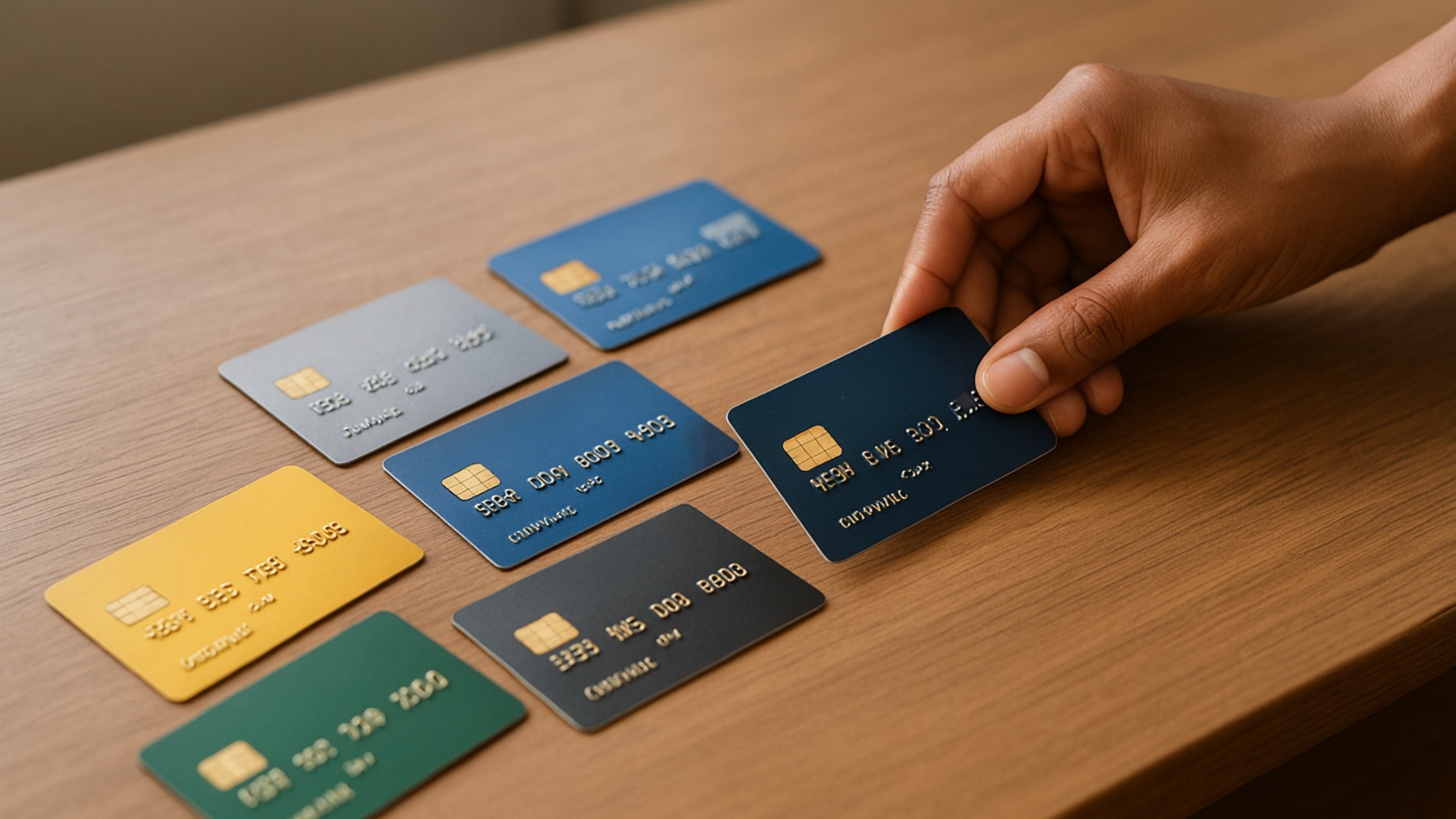 Qual desses cartões é o melhor para quem está com nome sujo