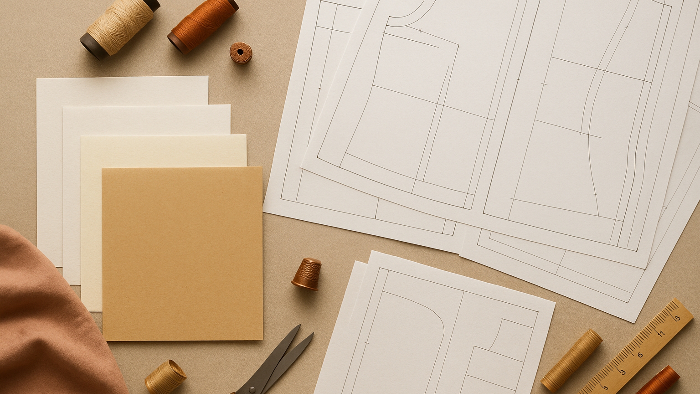 Qual papel usar para imprimir moldes digitais