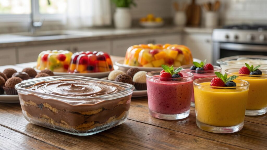 Sobremesas Sem Forno