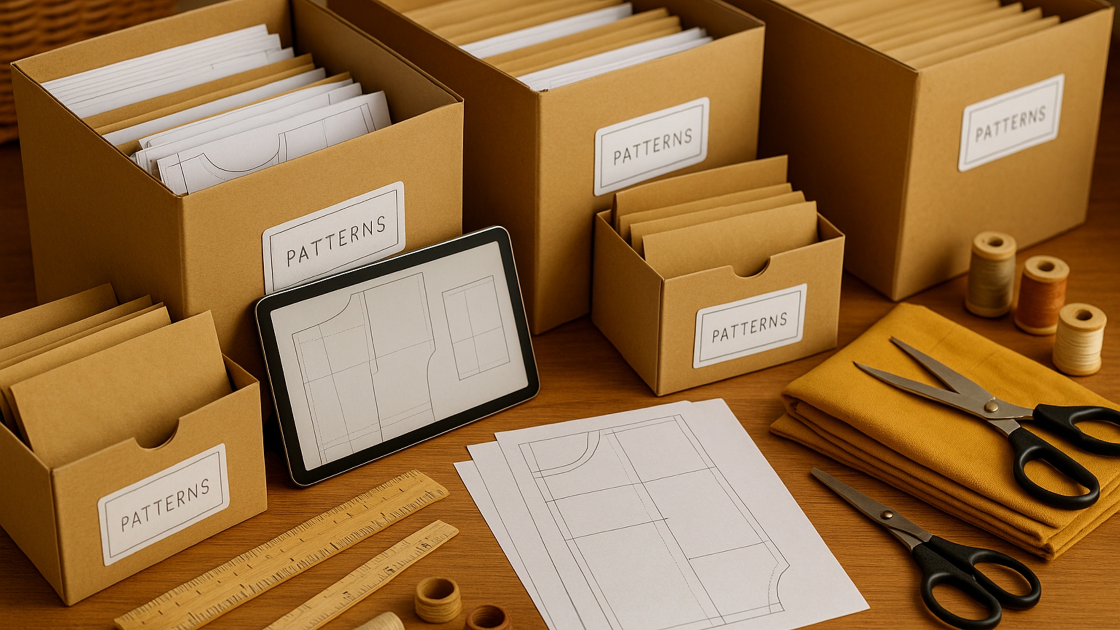 Vale a pena guardar moldes impressos por muito tempo