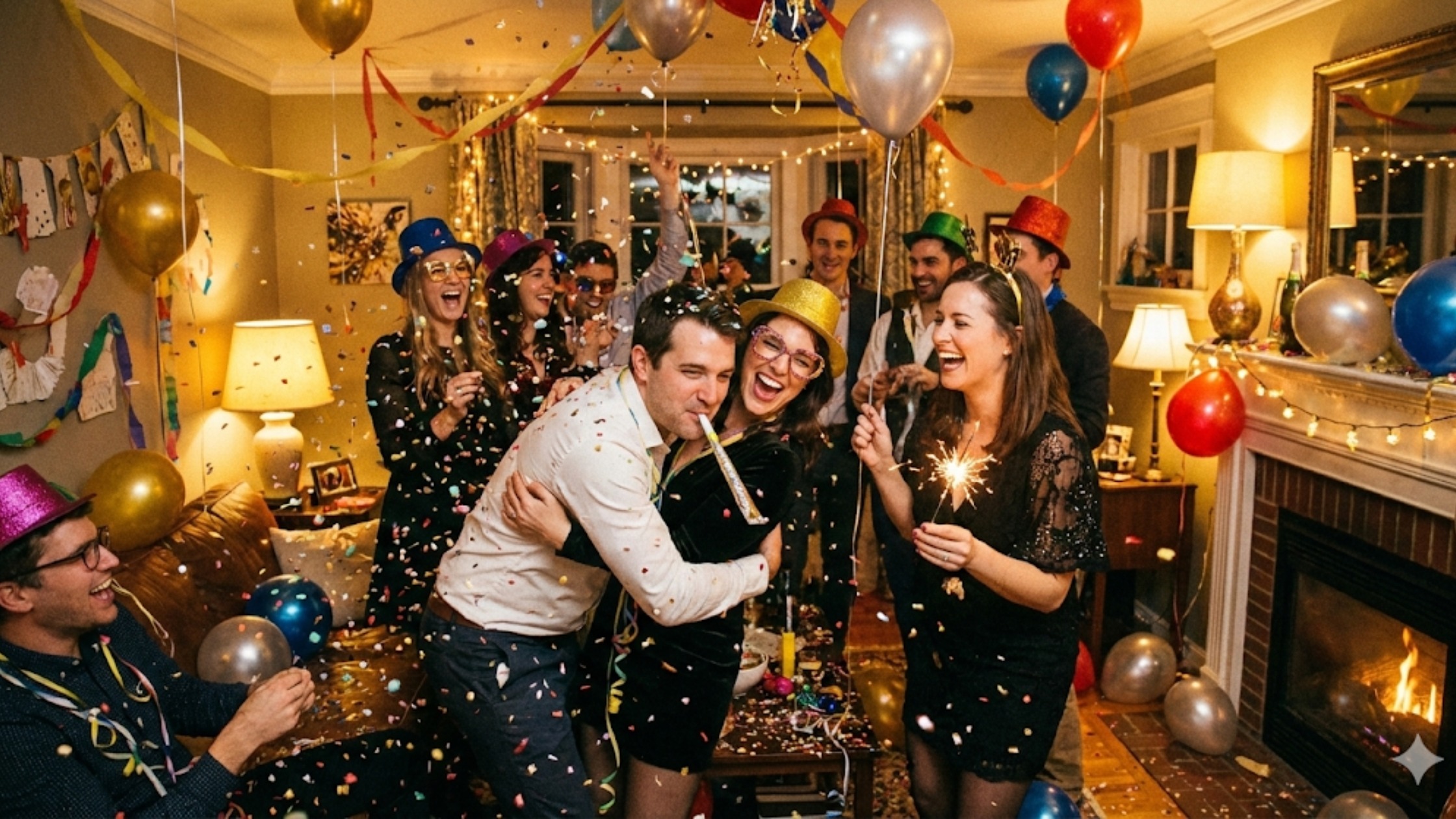 8. Mensagens divertidas de Ano Novo para enviar