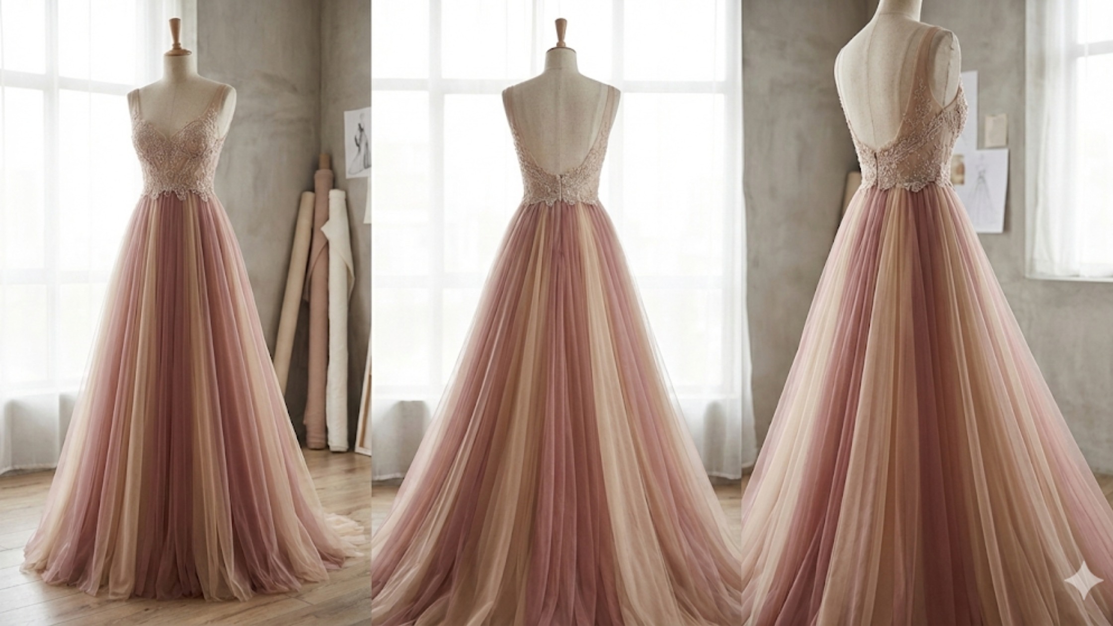 Como usar tule em vestidos de festa