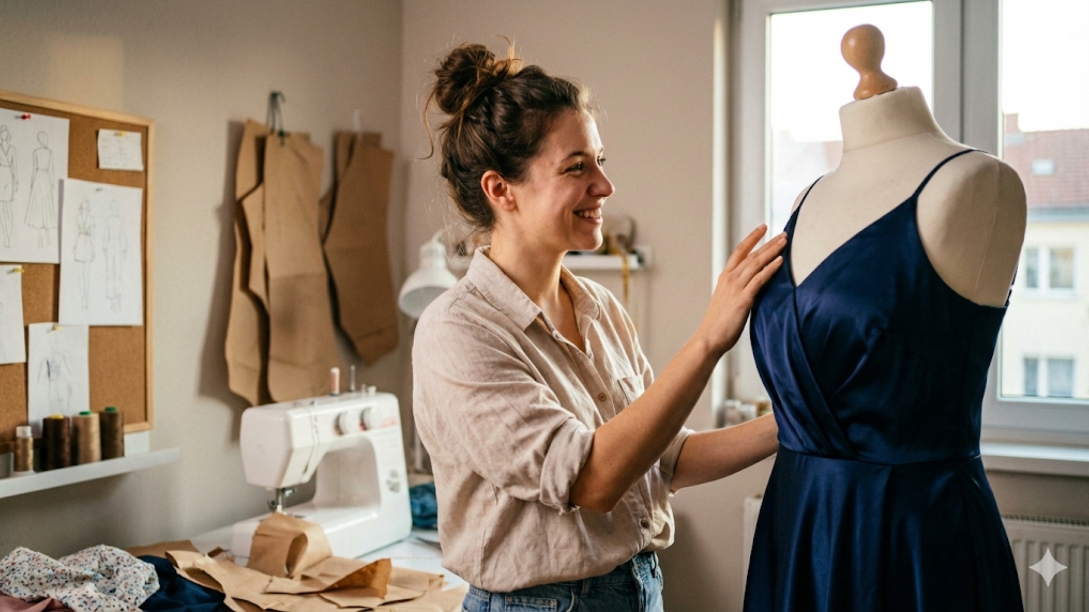 Conclusão_ Vestidos de Festa e modelagem fácil começam com o primeiro passo