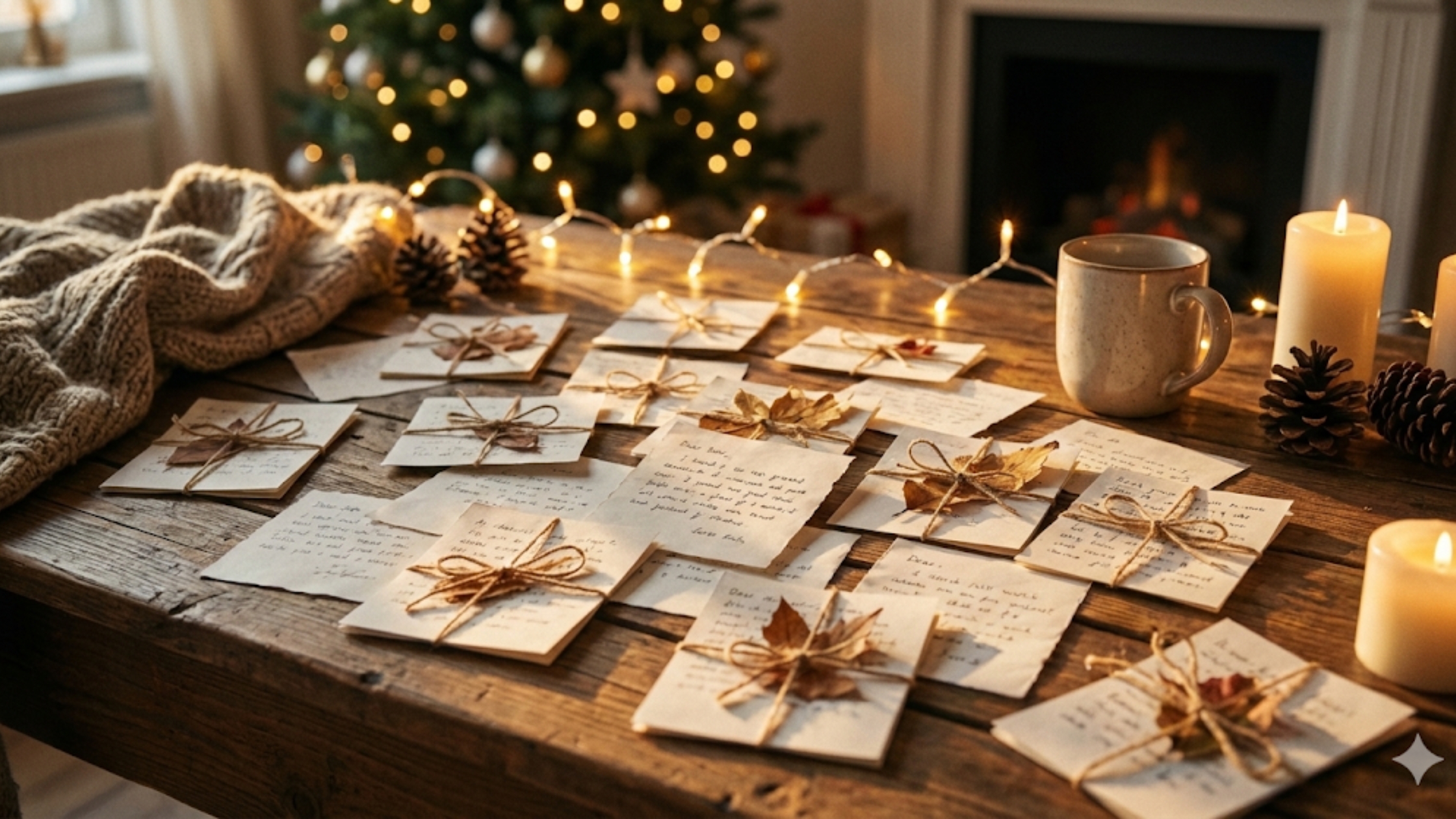 Exemplos personalizados de mensagens de fim de ano emocionantes