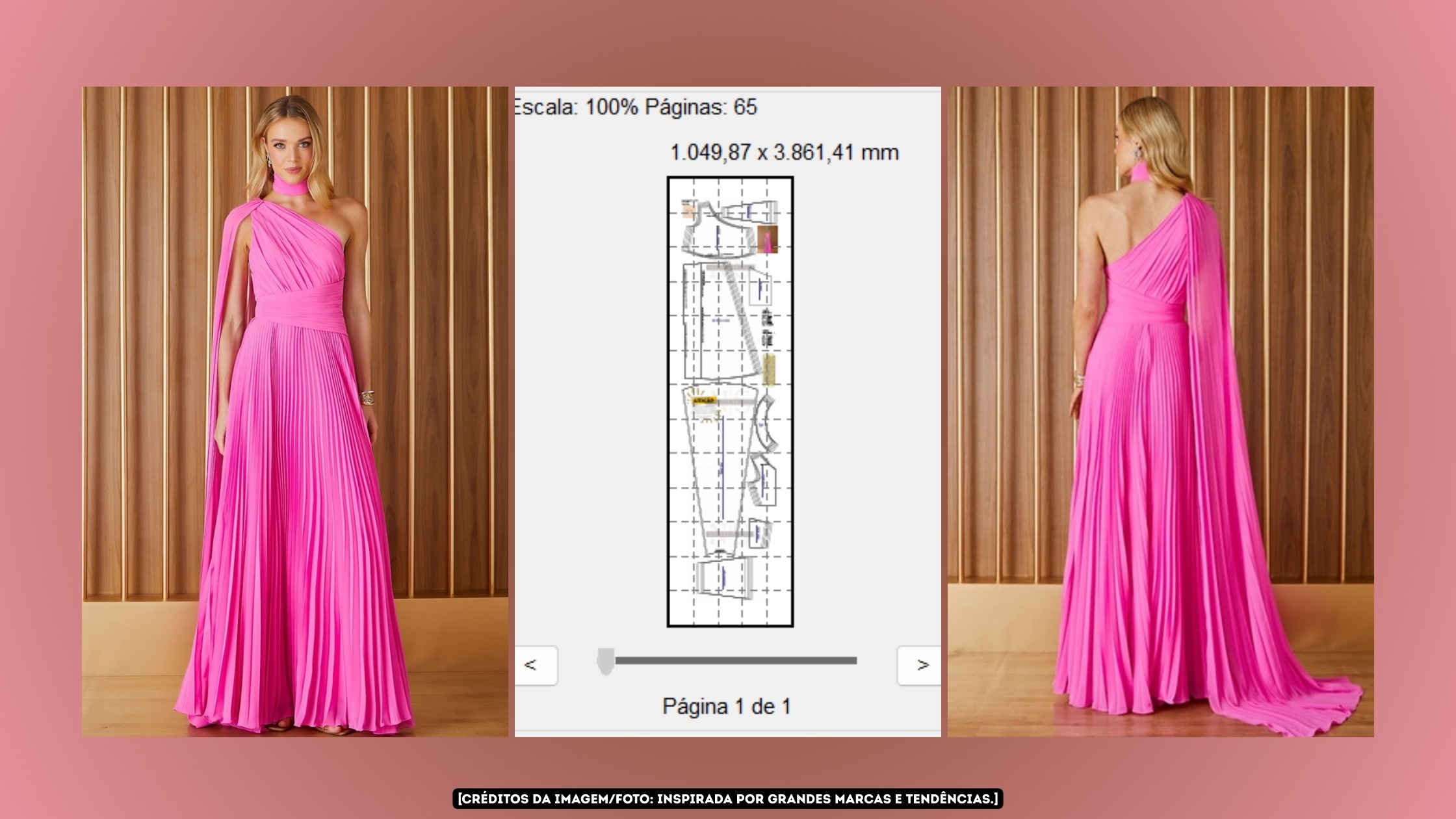 Molde em PDF – Vestido Festa Louise (PP ao GG) Banner