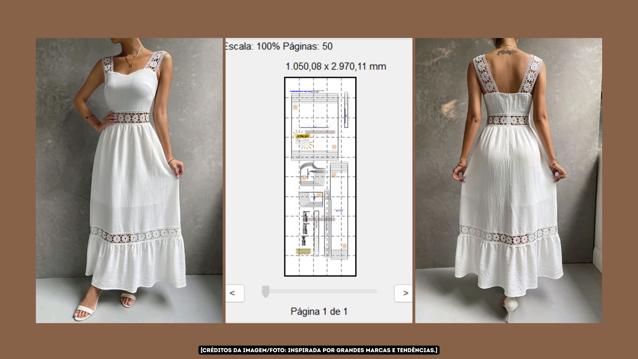 Molde em PDF – Vestido Ibania (PP ao G5) Banner