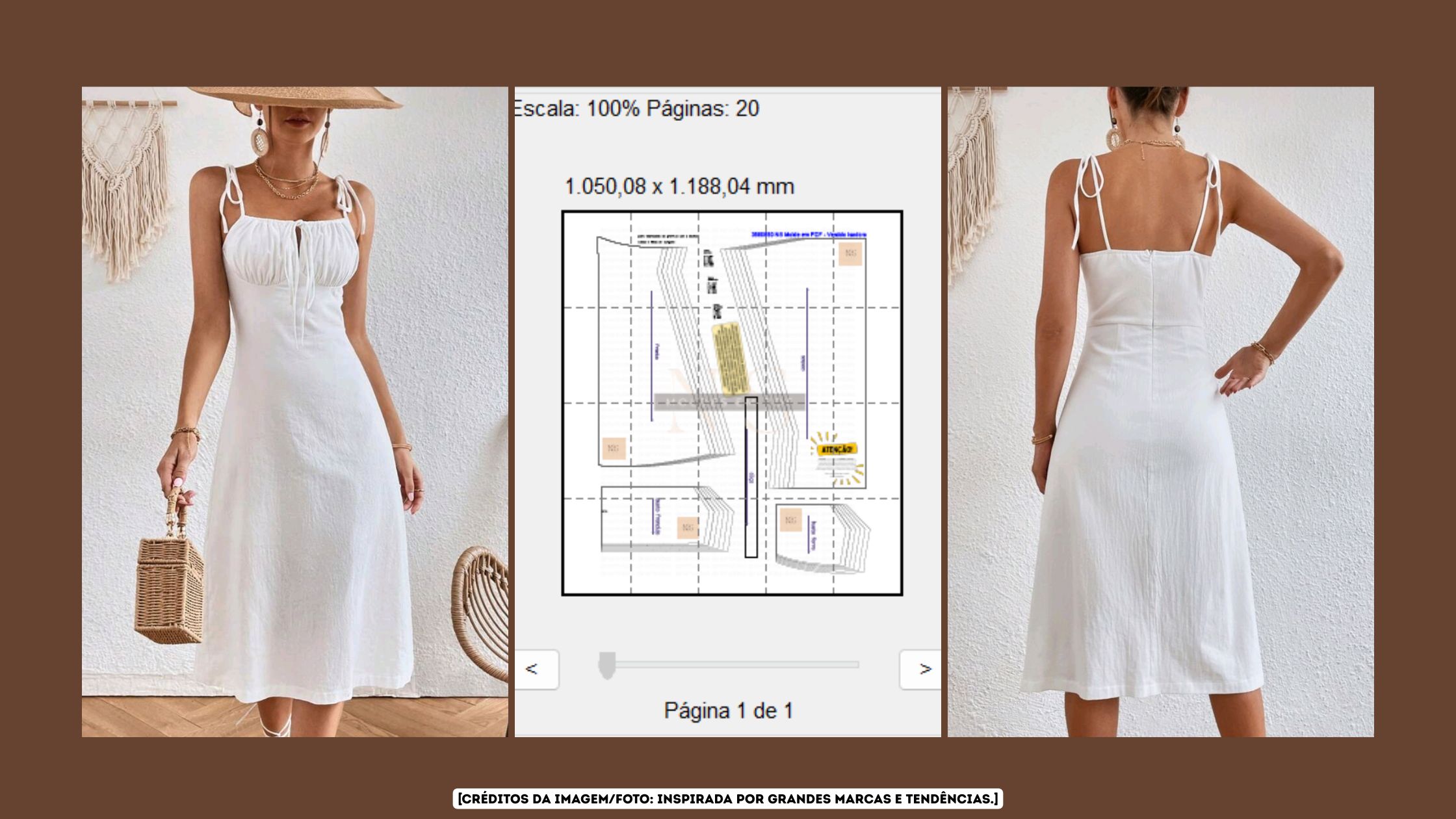 Molde em PDF – Vestido Isadora (PP ao XG) Banner