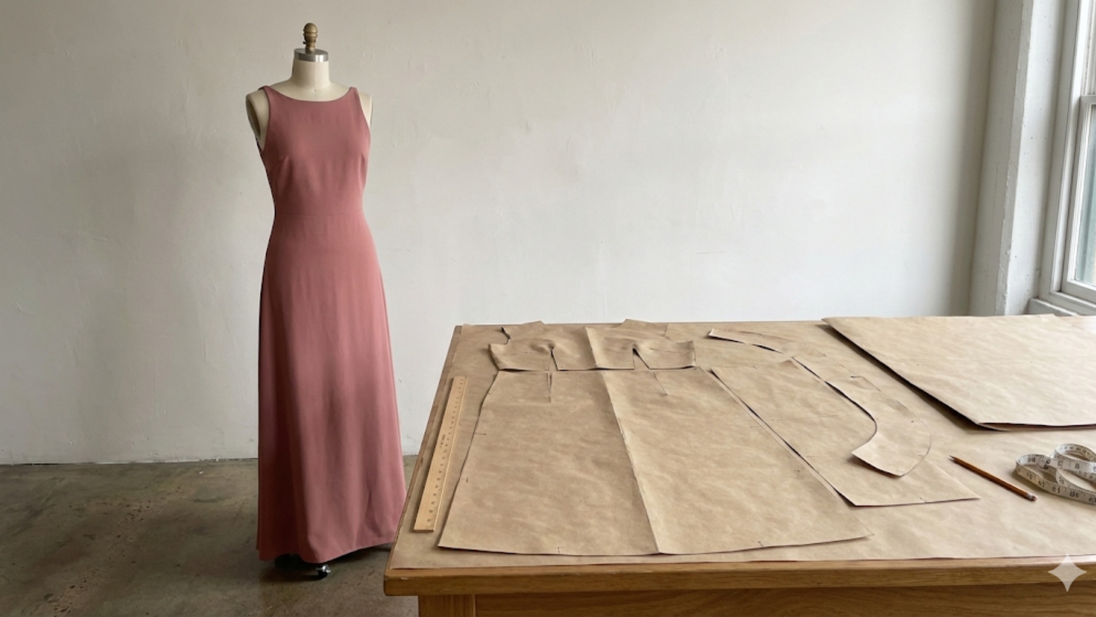 Por que começar pela modelagem de vestidos de festa simples