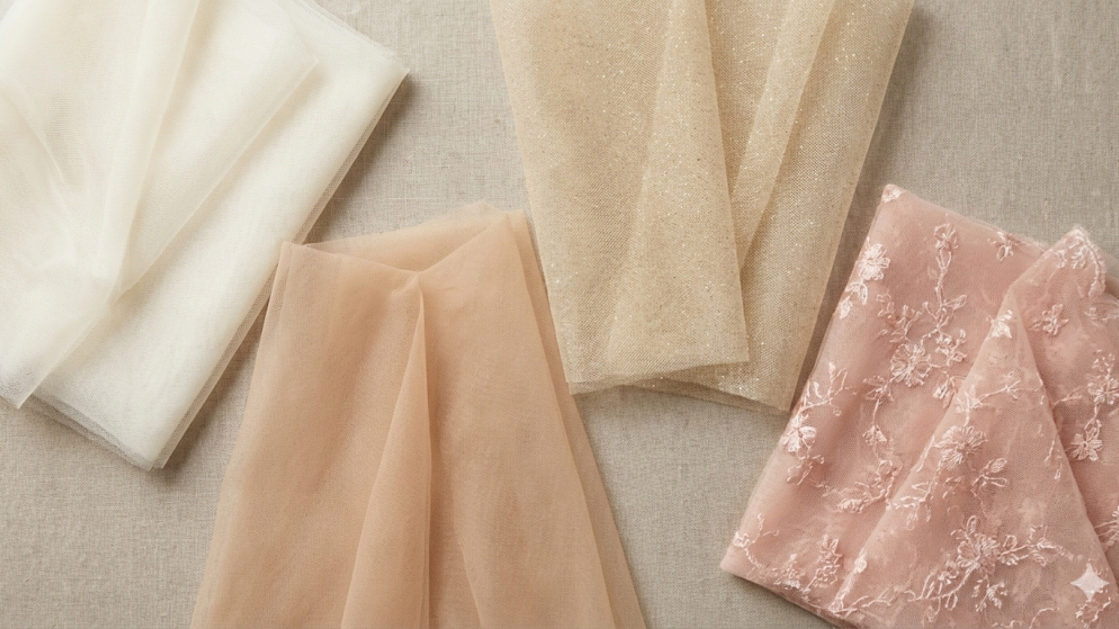 Tipos de tule mais usados na costura