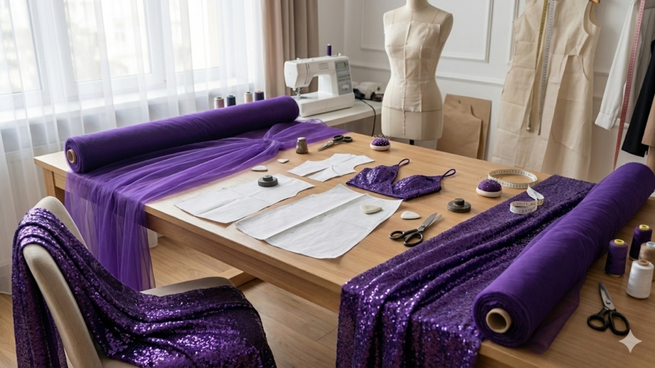 Tudo Sobre o Molde em PDF Gratuito Vestido Longo Tule com Paetê e Fenda (PP ao XG)