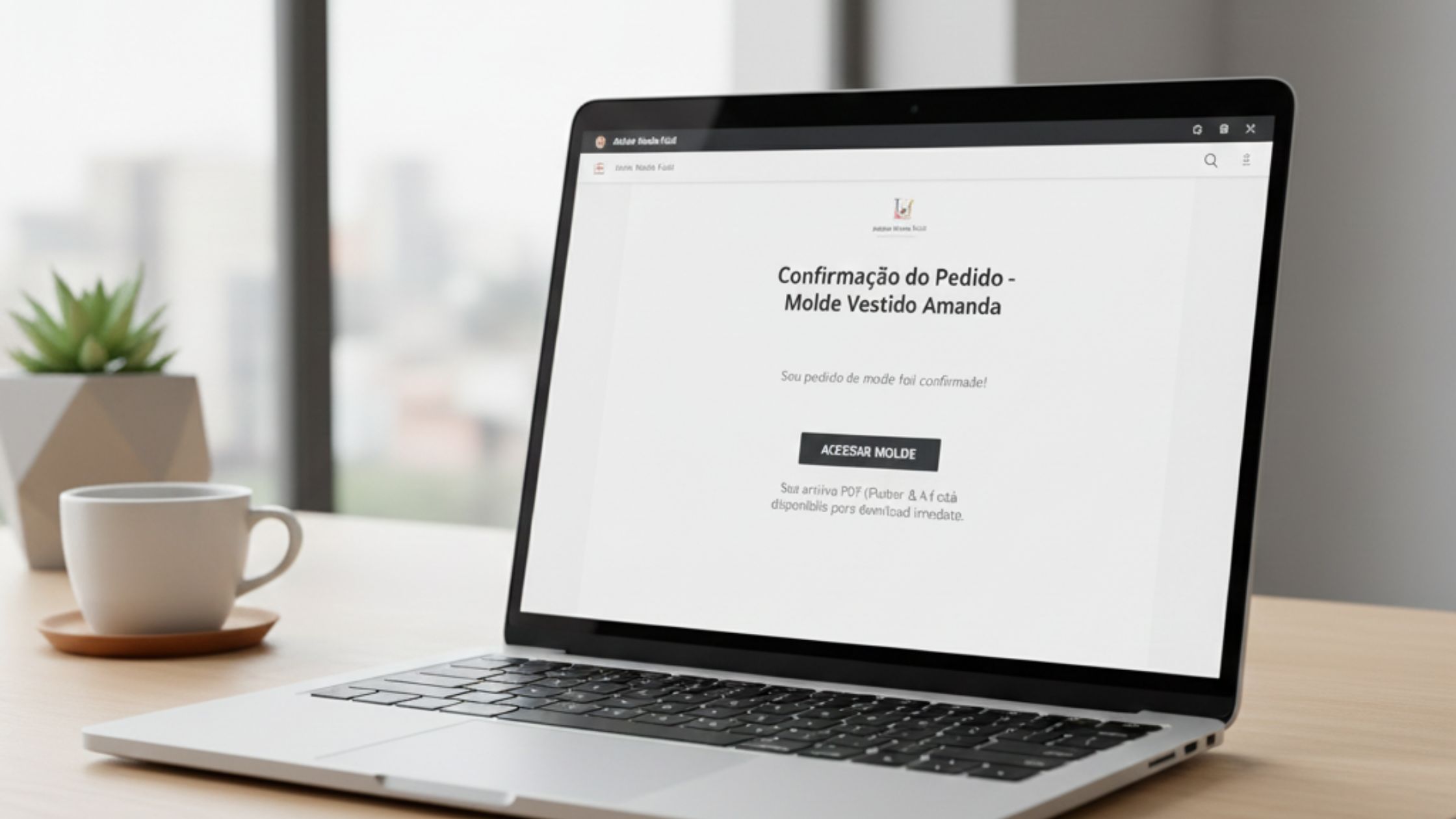 Molde em PDF Vestido Festa Amanda com envio imediato por e-mail