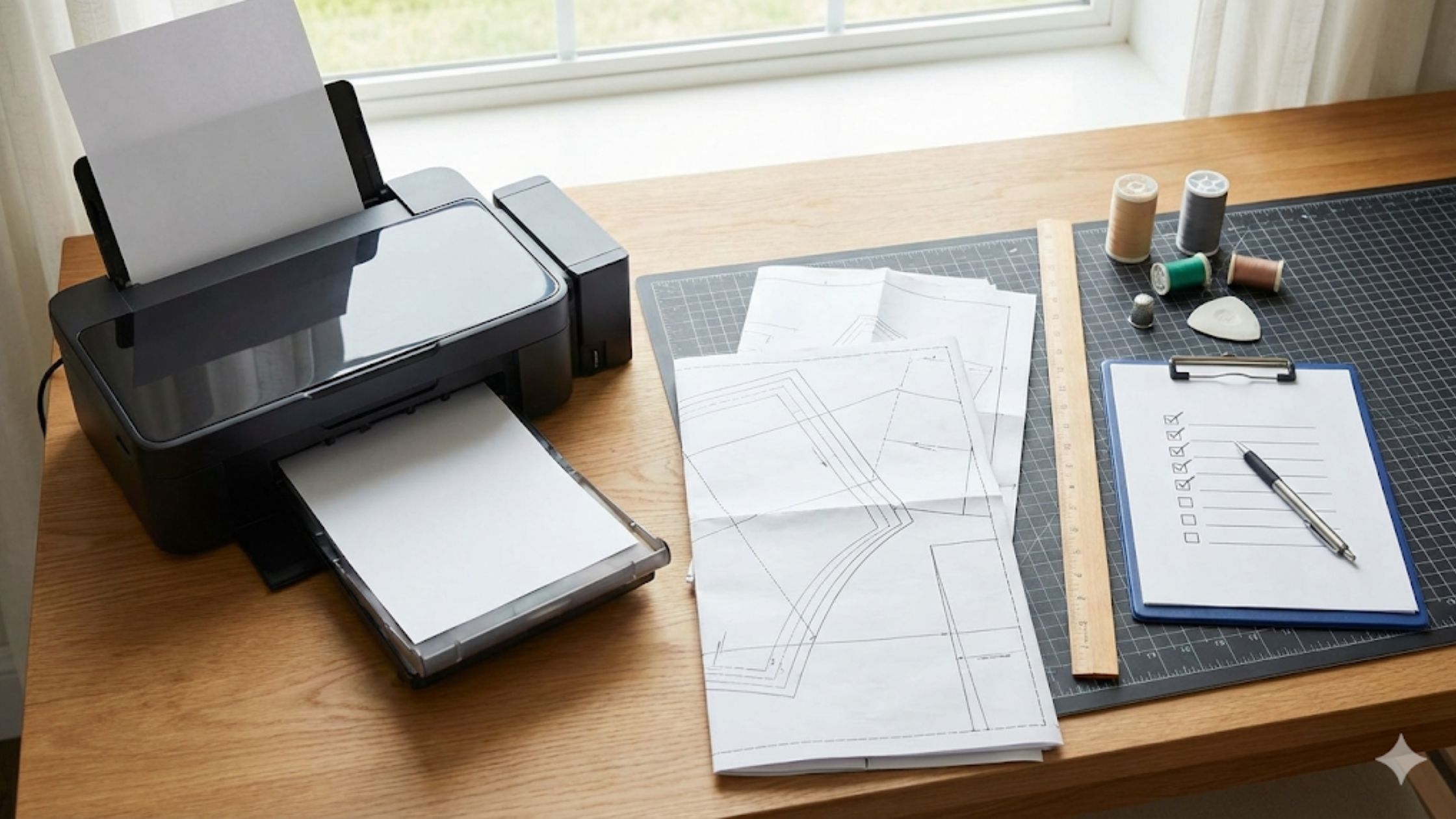 Como escolher a melhor impressora para moldes de costura analisando critérios importantes