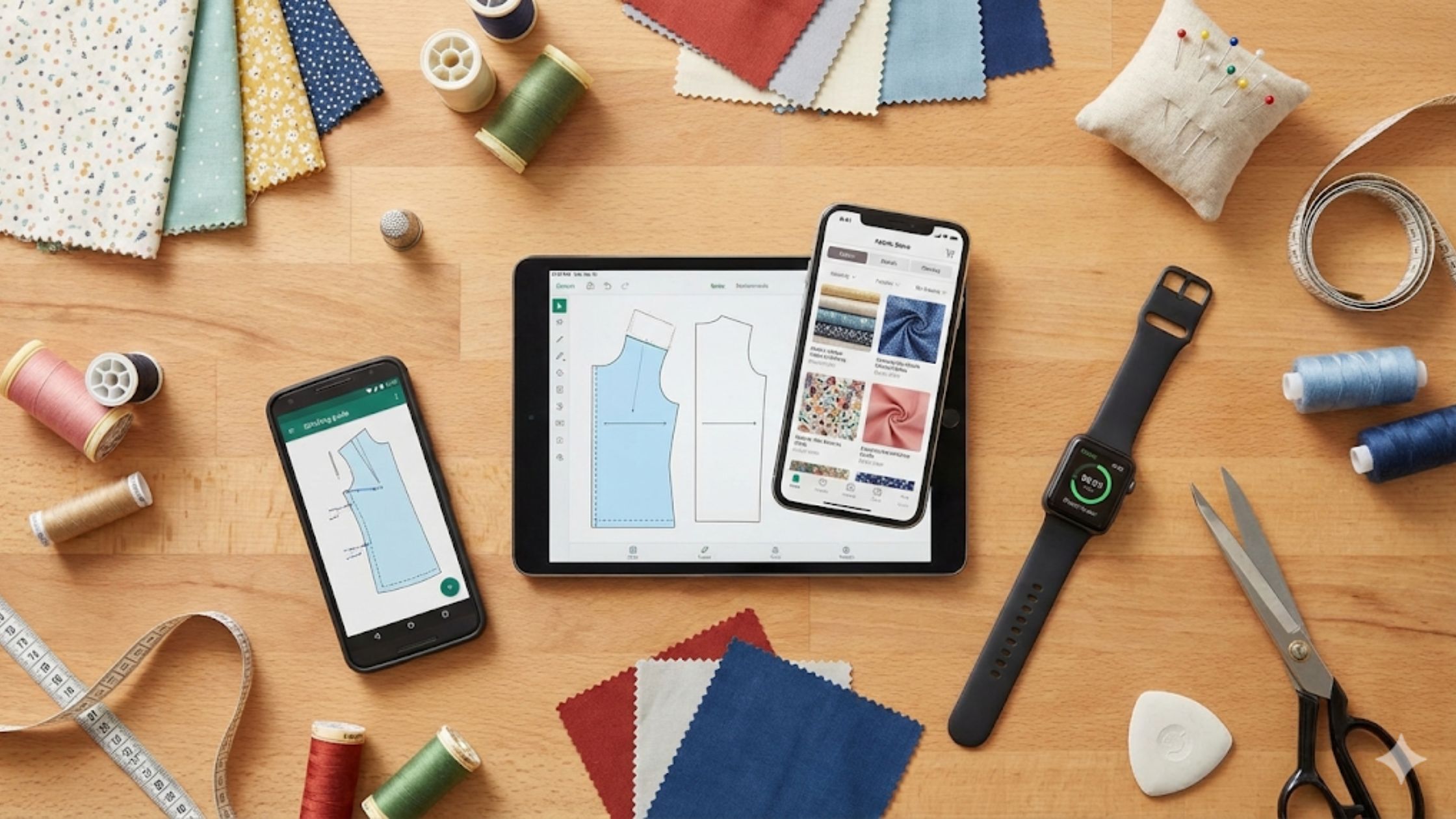 Apps indispensáveis para costureiras em 2026 reunidos para uso profissional