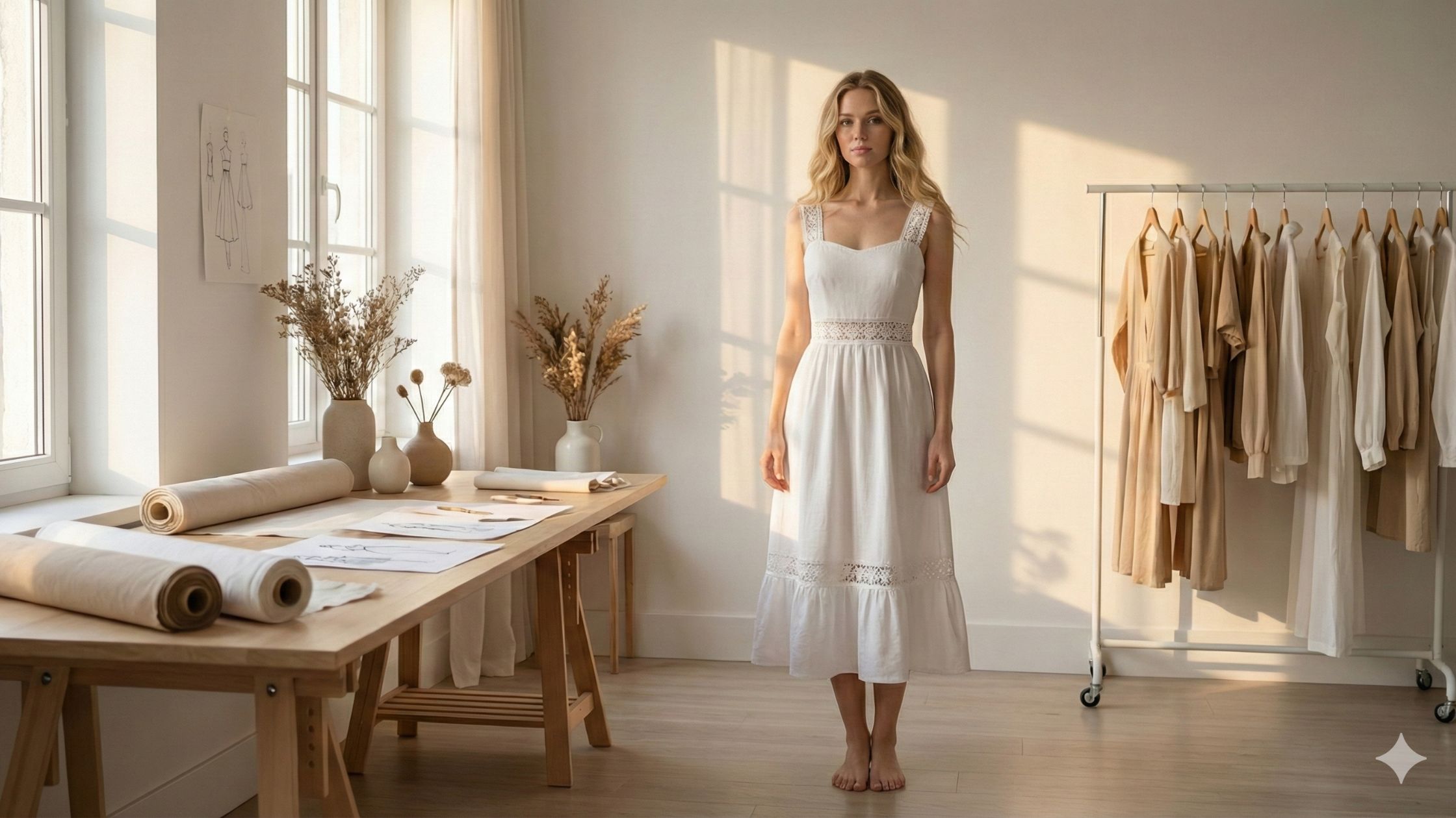 Molde em PDF Vestido Ibania para costurar com elegância e conforto