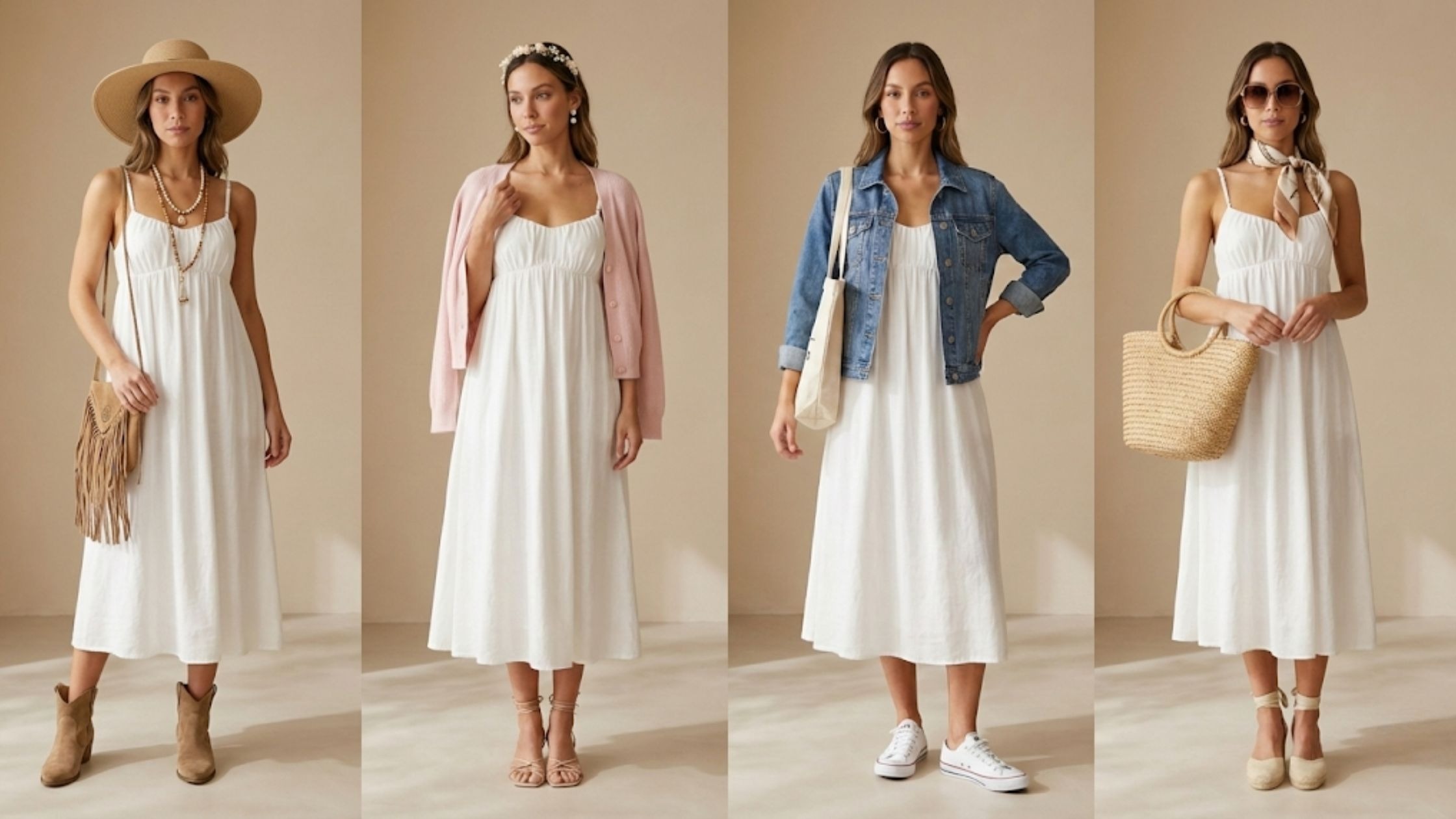 Molde em PDF Vestido Isadora em diferentes estilos femininos