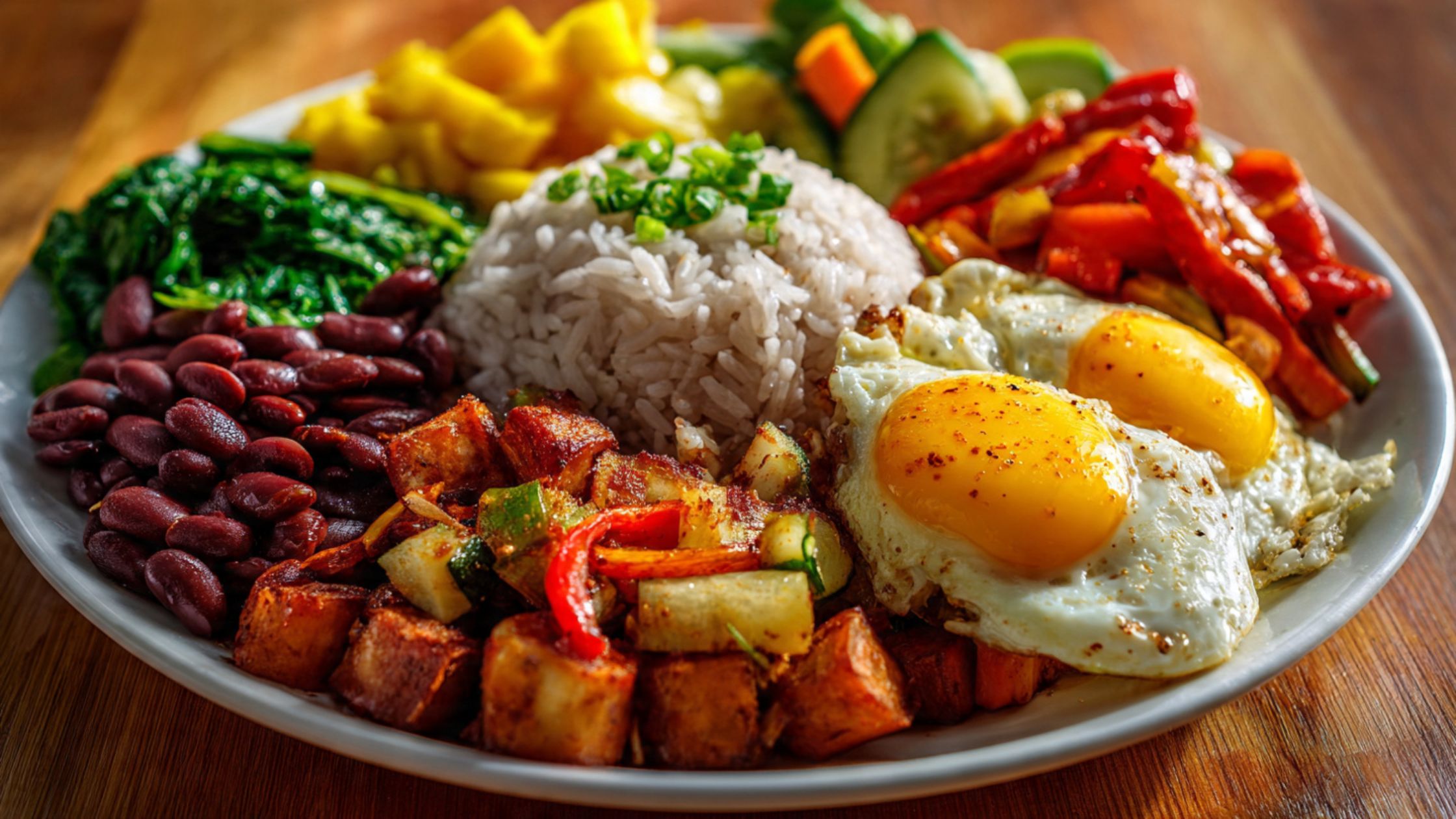 Almoço Fácil e Econômico Vegetariano