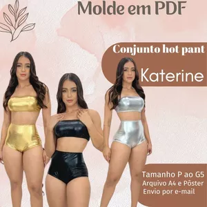 MOLDE EM PDF CONJUNTO KATERINE