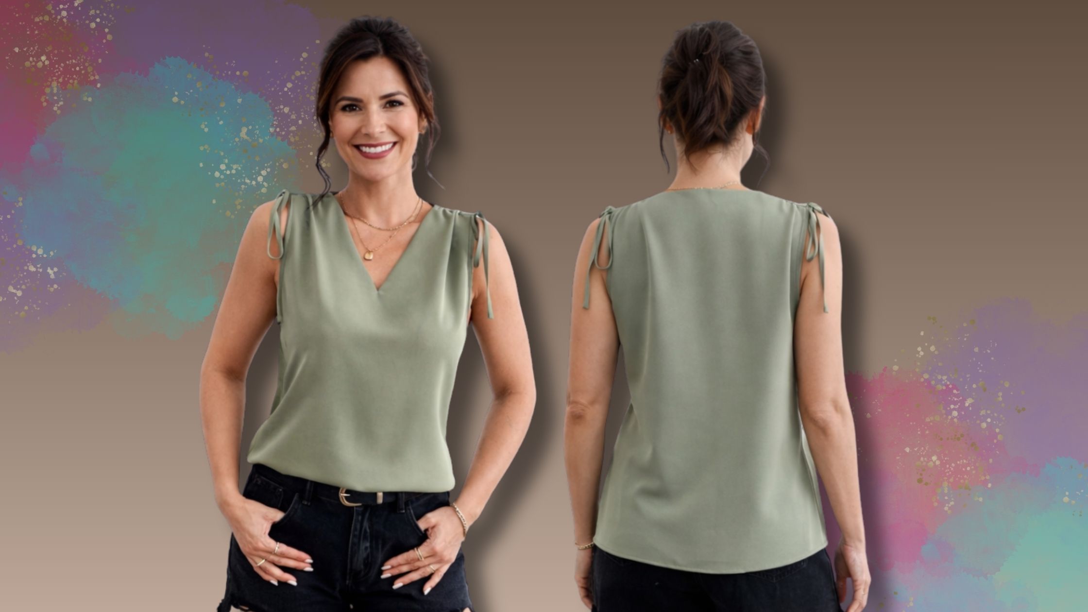 Molde em PDF Gratuito Blusa Túnel no Ombro (P ao G5)