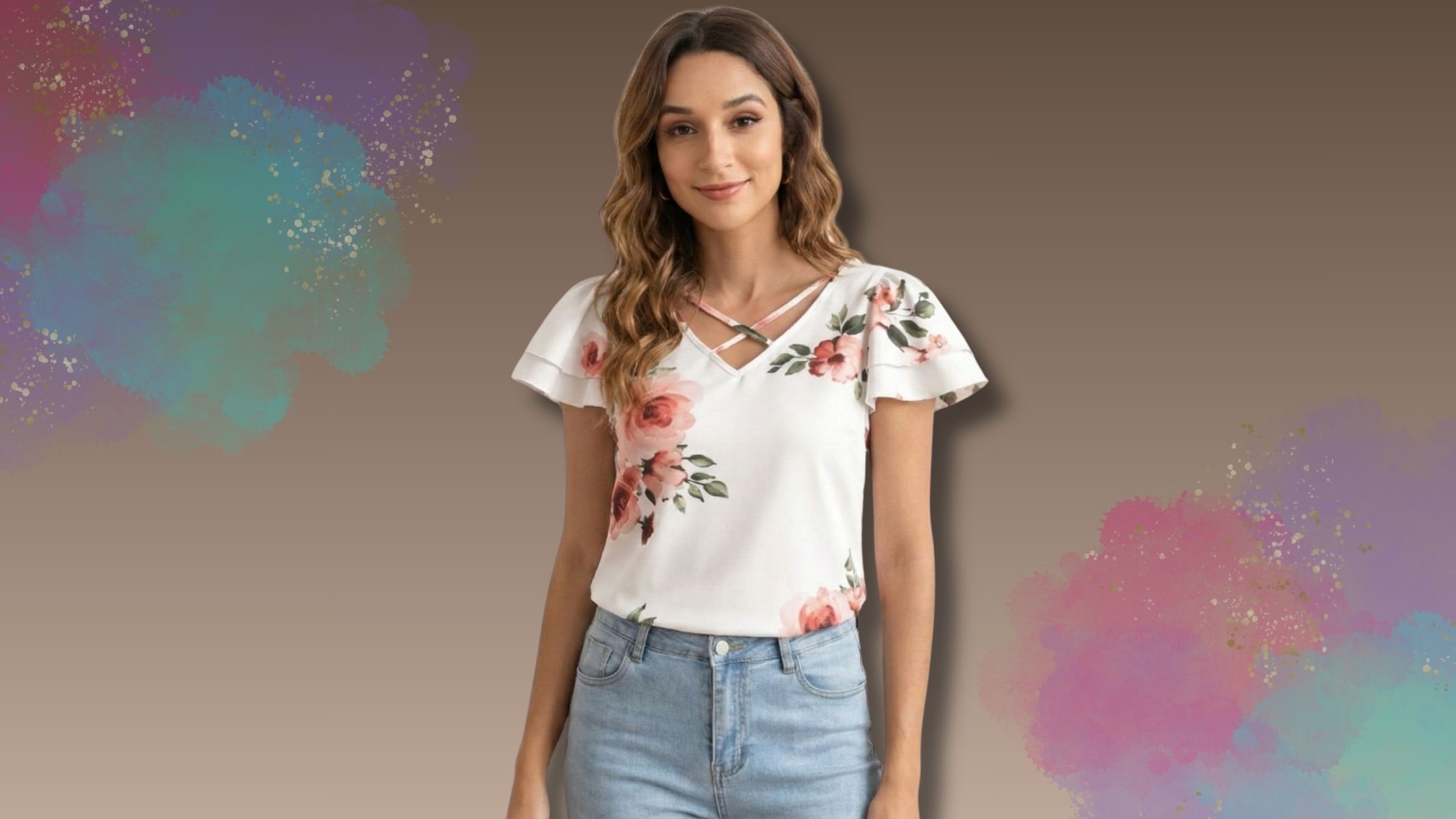 Molde em PDF Gratuito Blusa com Manga Godê (P ao G5)