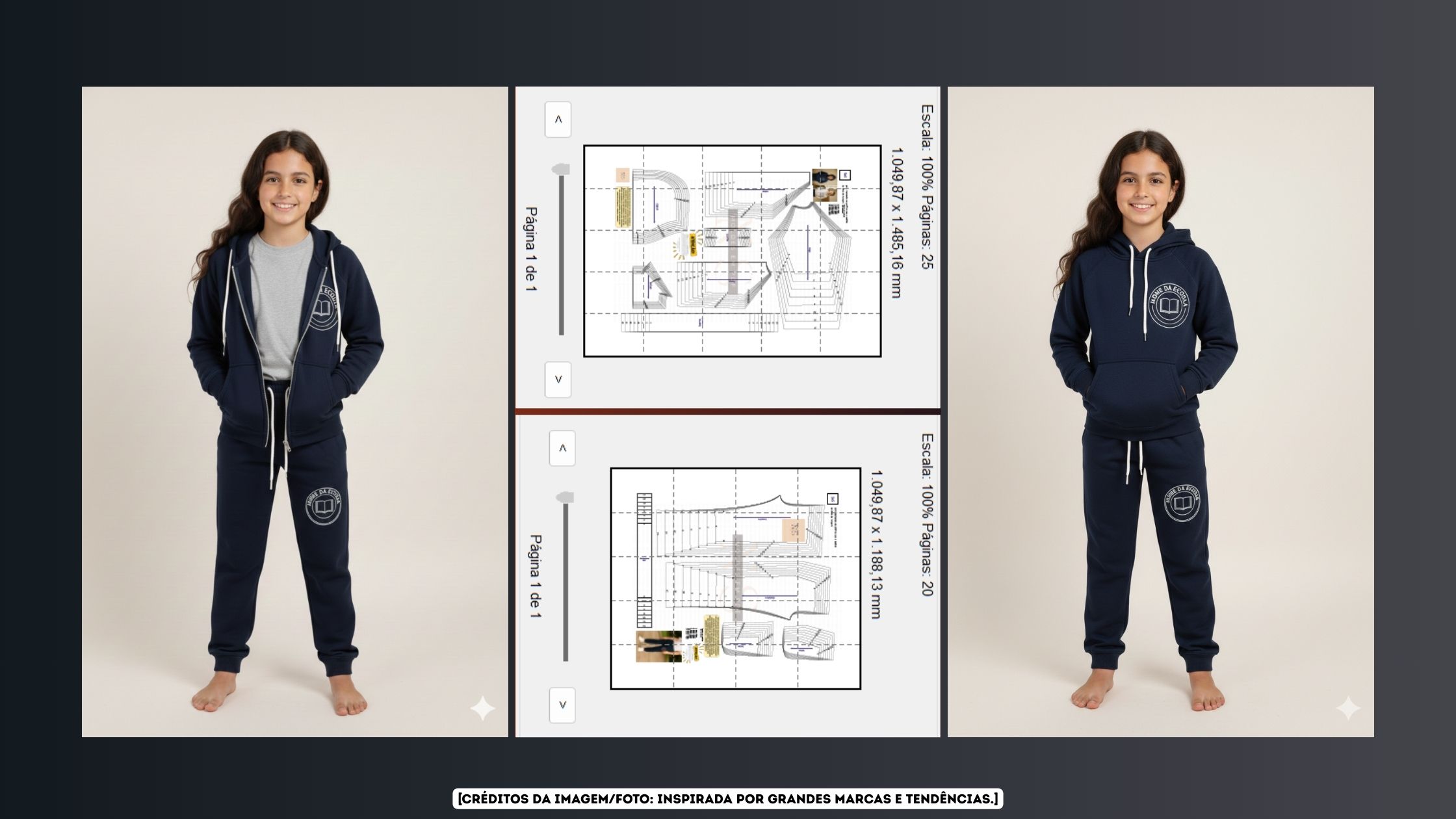 Molde em PDF – Agasalho Escolar Infantil Unissex _ Blusão + Calça (2 ao 14 anos) Banner