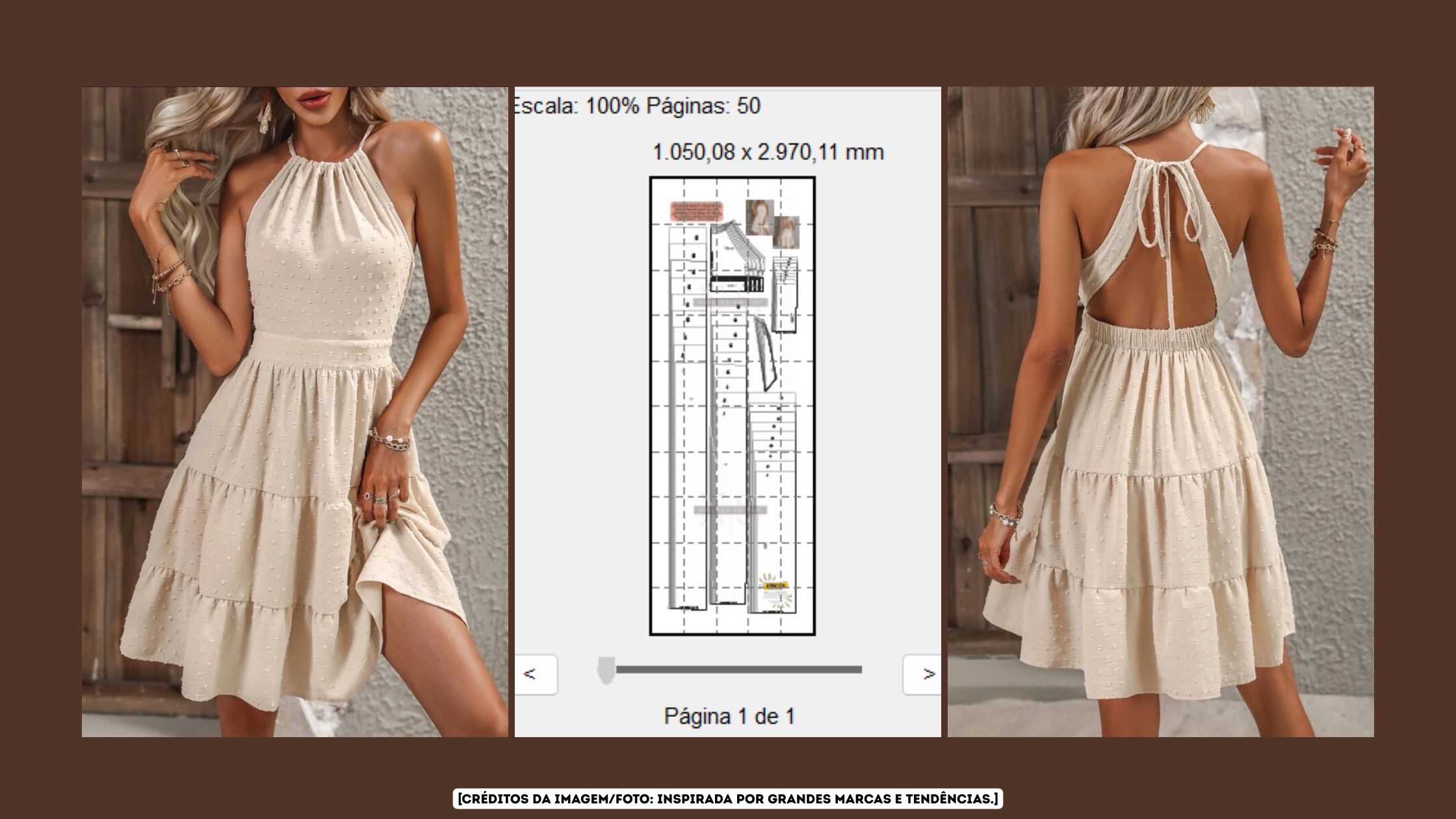 Molde em PDF – Vestido 3 Marias Íris (P ao G5) Banner